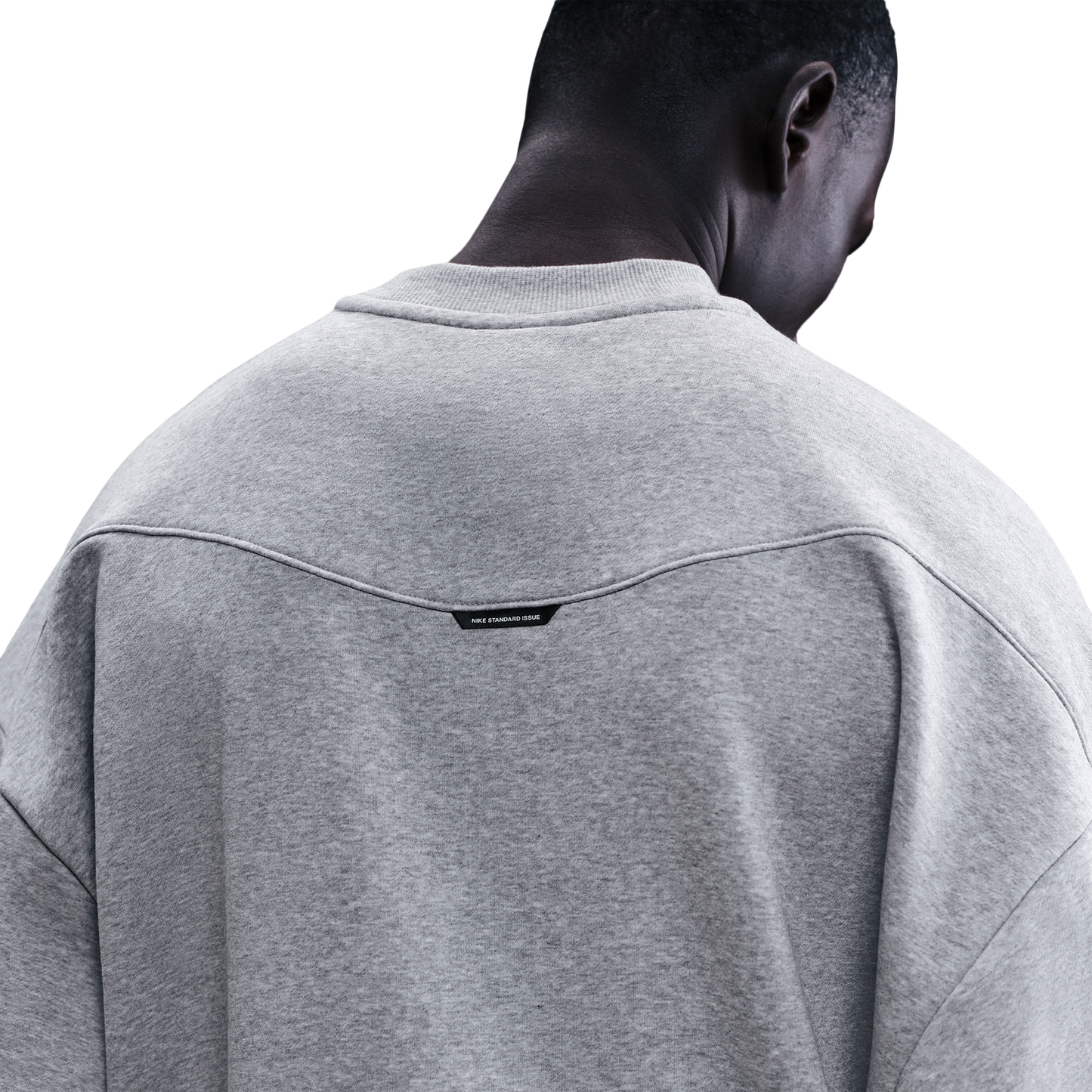 Nike TF SI Brush Crew - Men's - Dk Grey Heather/Black