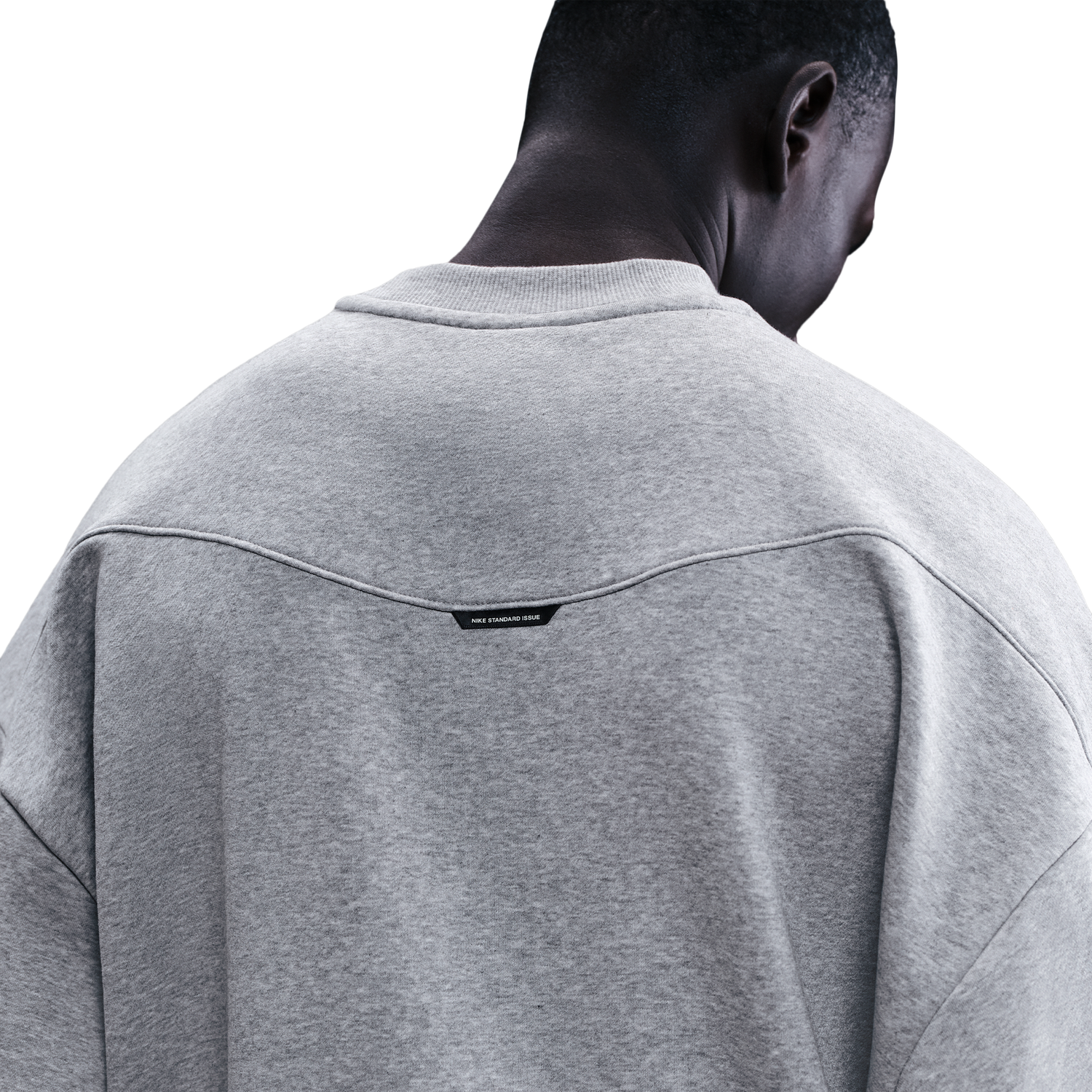 Nike TF SI Brush Crew - Men's - Dk Grey Heather/Black