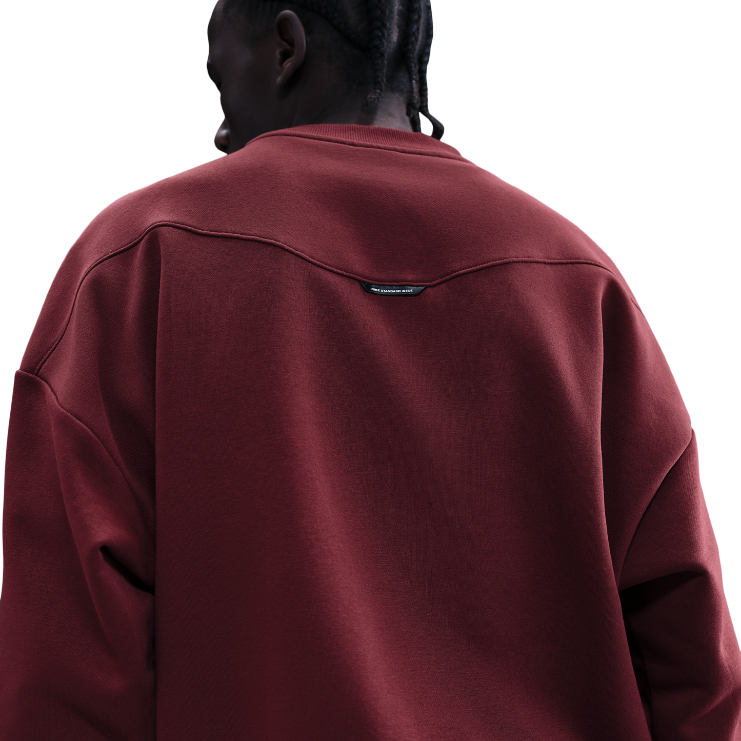 Nike TF SI Brush Crew - Men's - Dark Team Red/Pale Ivory