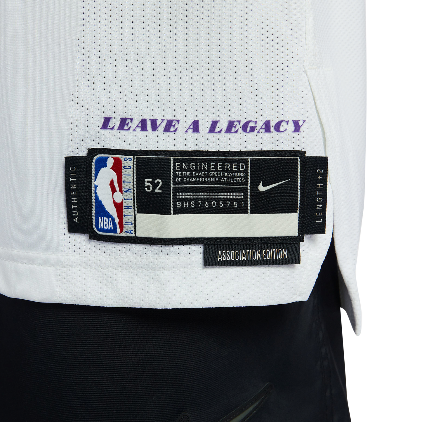 Nike Lakers Association Edition Jeresey - Men's - White/Yellow/Purple (M5911101)