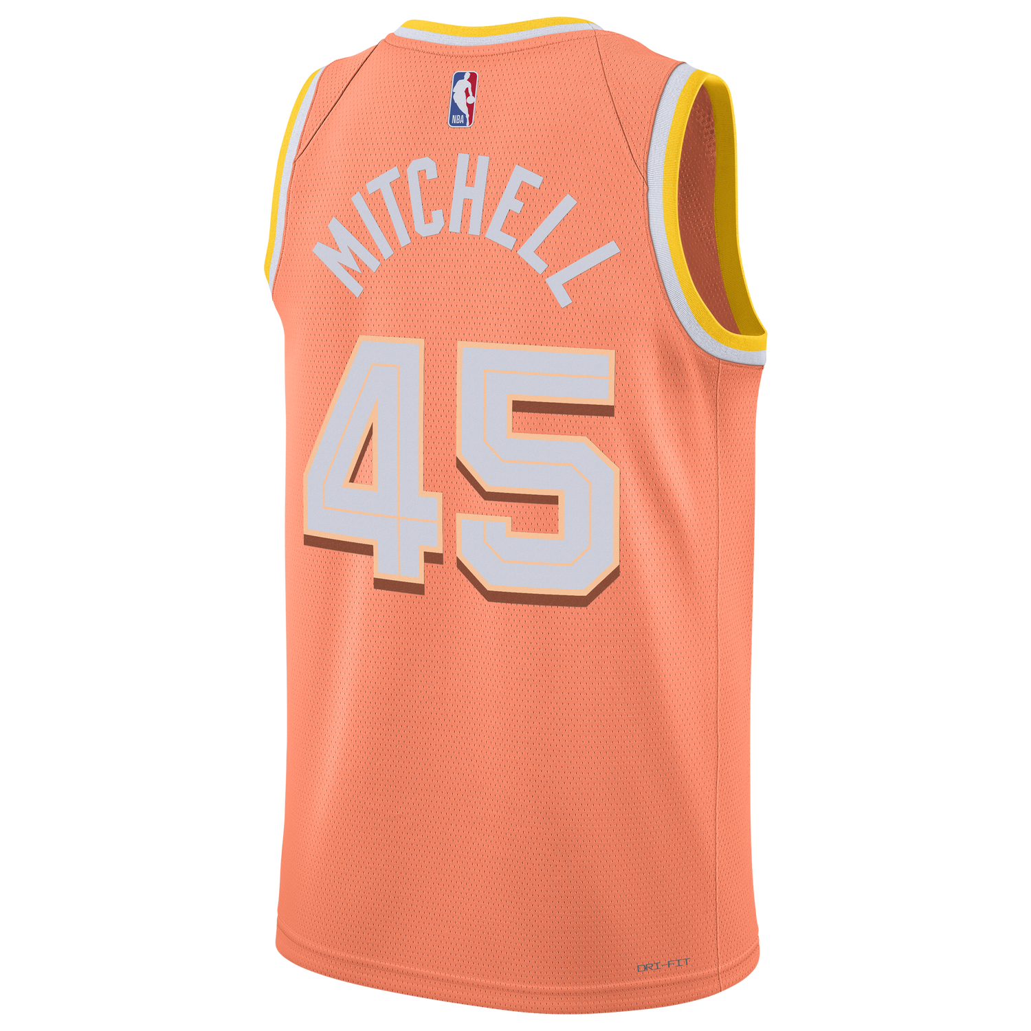 Nike Cavaliers Dri-FIT Swingman City Edition Jersey - Men's - Orange/Multi