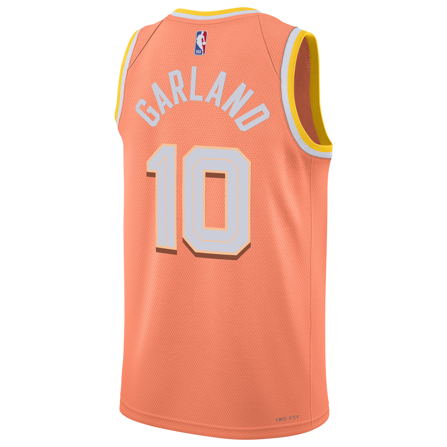 Nike Cavaliers Dri-FIT Swingman City Edition Jersey - Men's - Orange/Multi (M5977838)