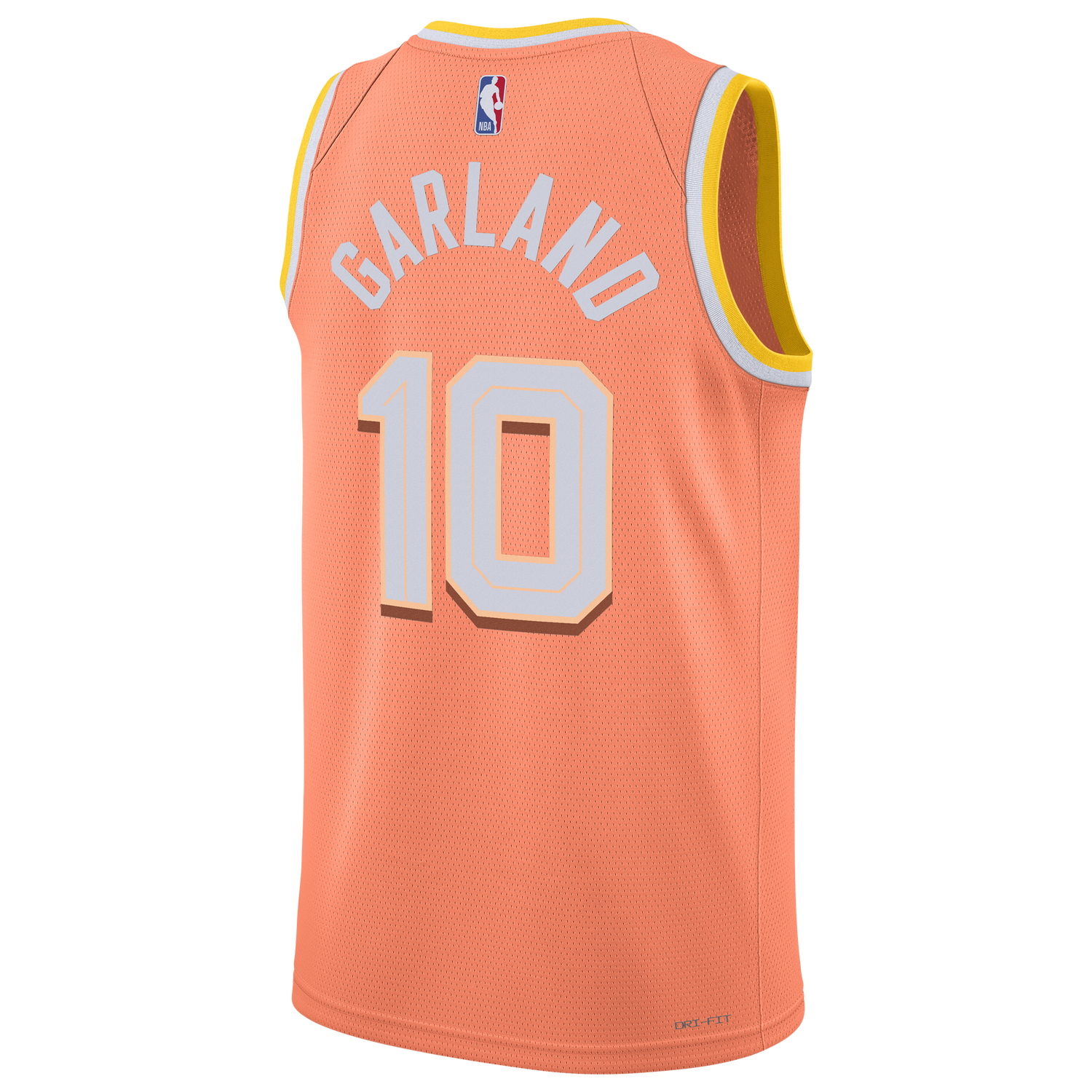 Nike Cavaliers Dri-FIT Swingman City Edition Jersey - Men's - Orange/Multi (M5977838)