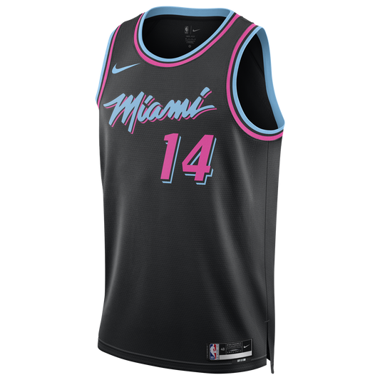 Nike Heat Dri-FIT Swingman City Edition Jersey - Men's - Black/Multi