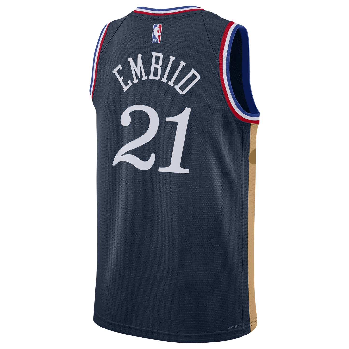 Nike 76ers Dri-FIT Swingman City Edition Jersey - Men's - Multi/Navy