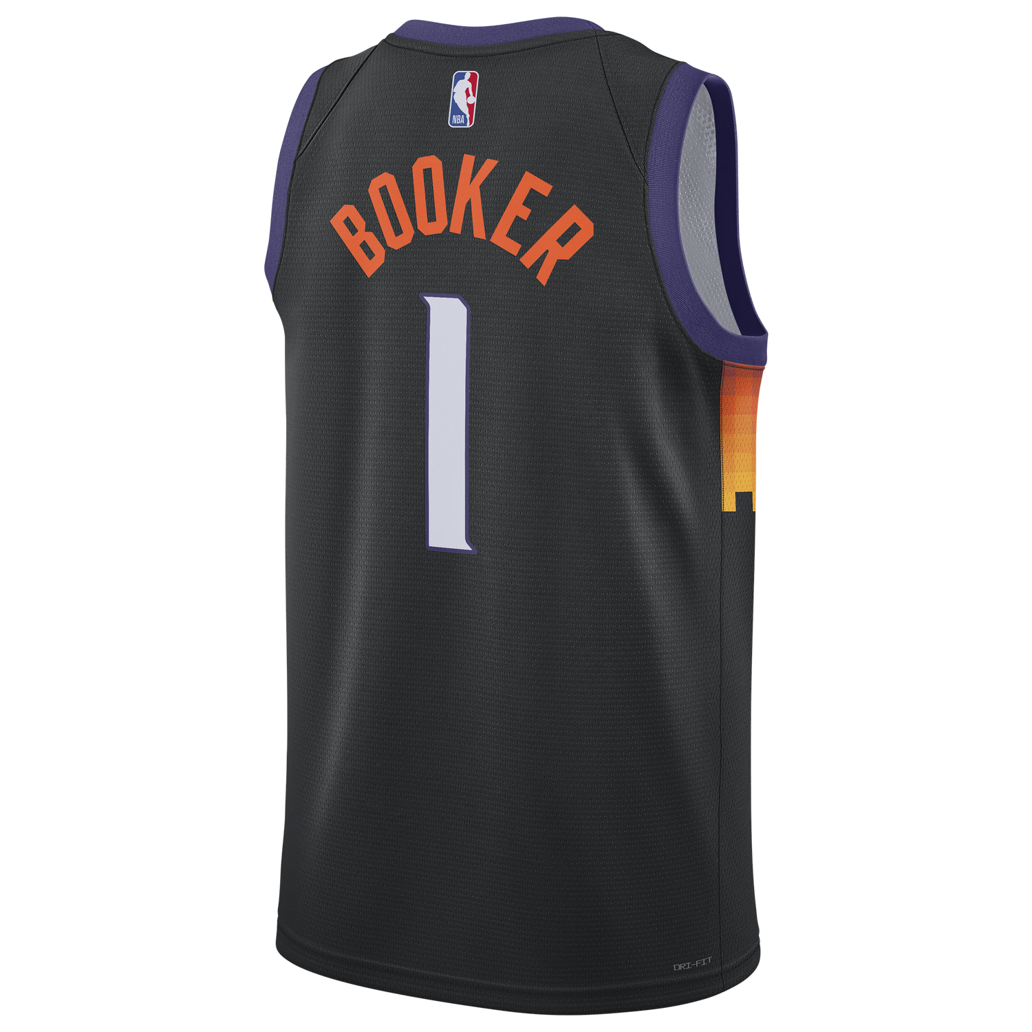 Nike Suns Dri-FIT Swingman City Edition Jersey - Men's - Black/Multi