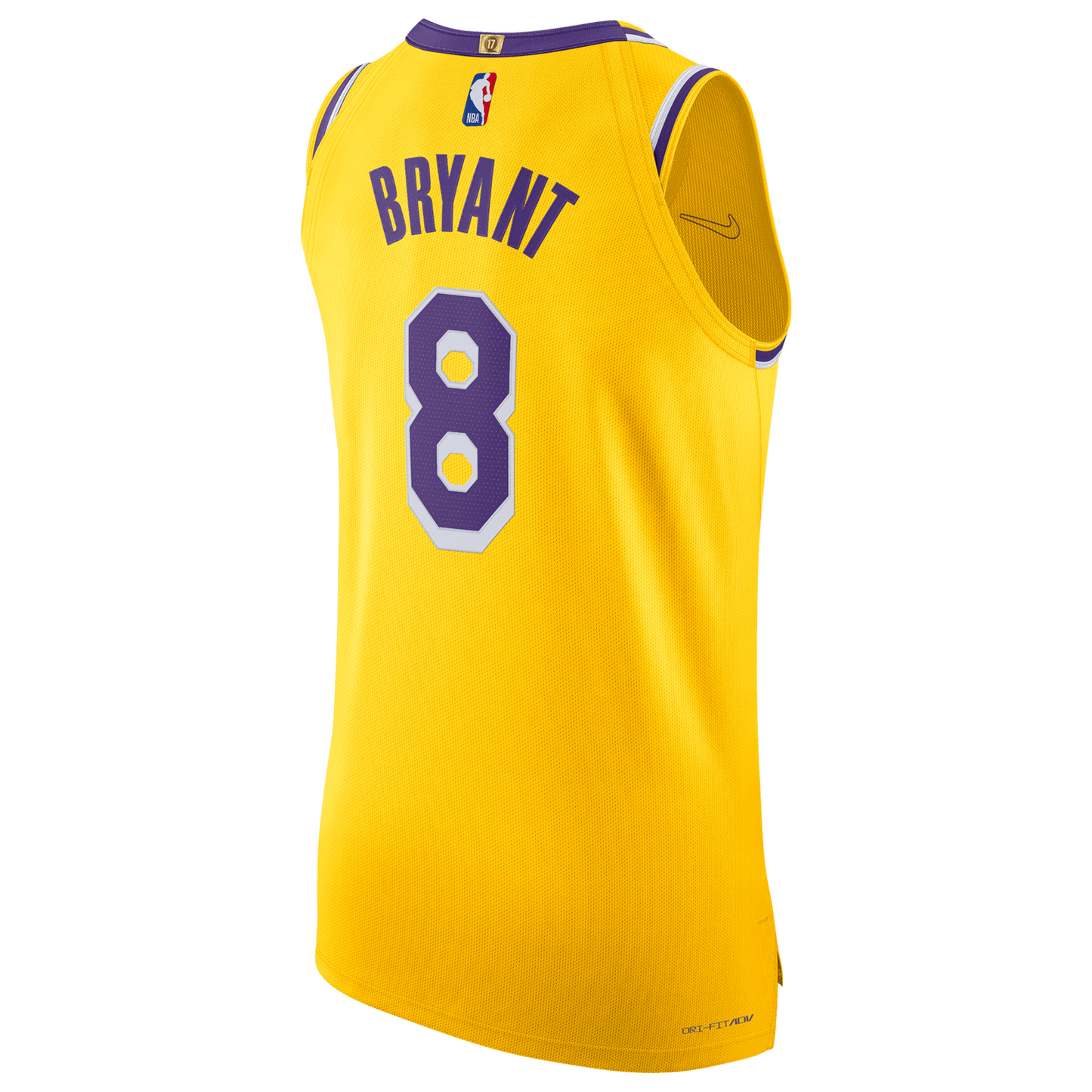Nike Kobe Bryant NBA Dri-FIT ADV Authentic Jersey - Men's - Yellow/Purple