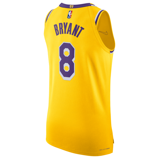 Nike Kobe Bryant NBA Dri-FIT ADV Authentic Jersey - Men's - Yellow/Purple
