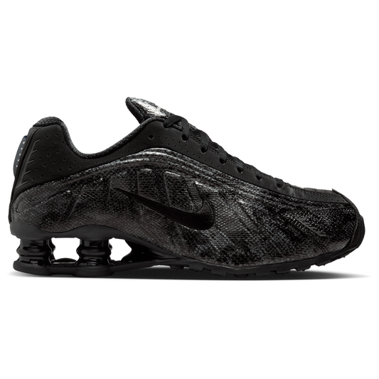 Nike Shox R4 - Women's - Black/Mtlc Silver/Black