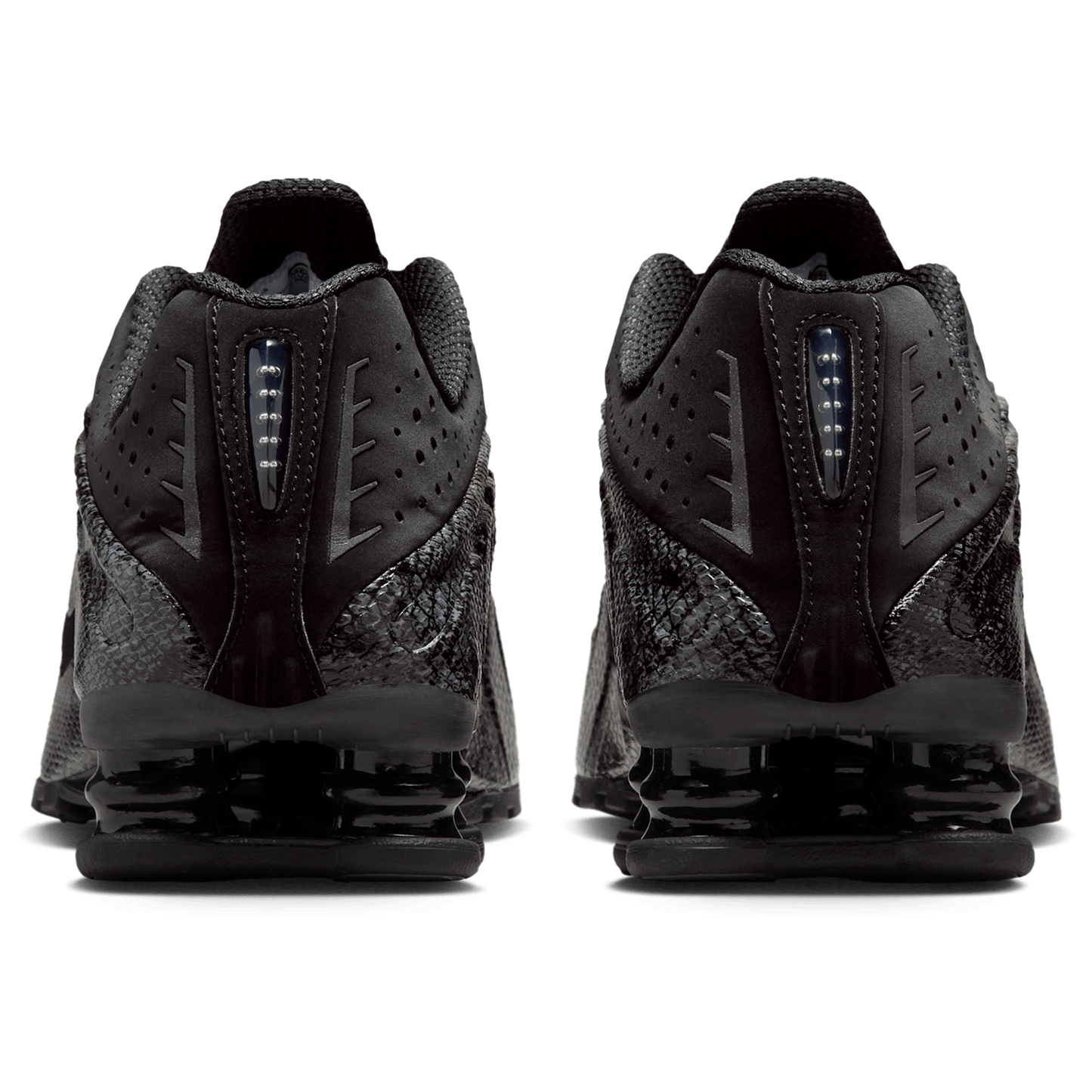 Nike Shox R4 - Women's - Black/Mtlc Silver/Black