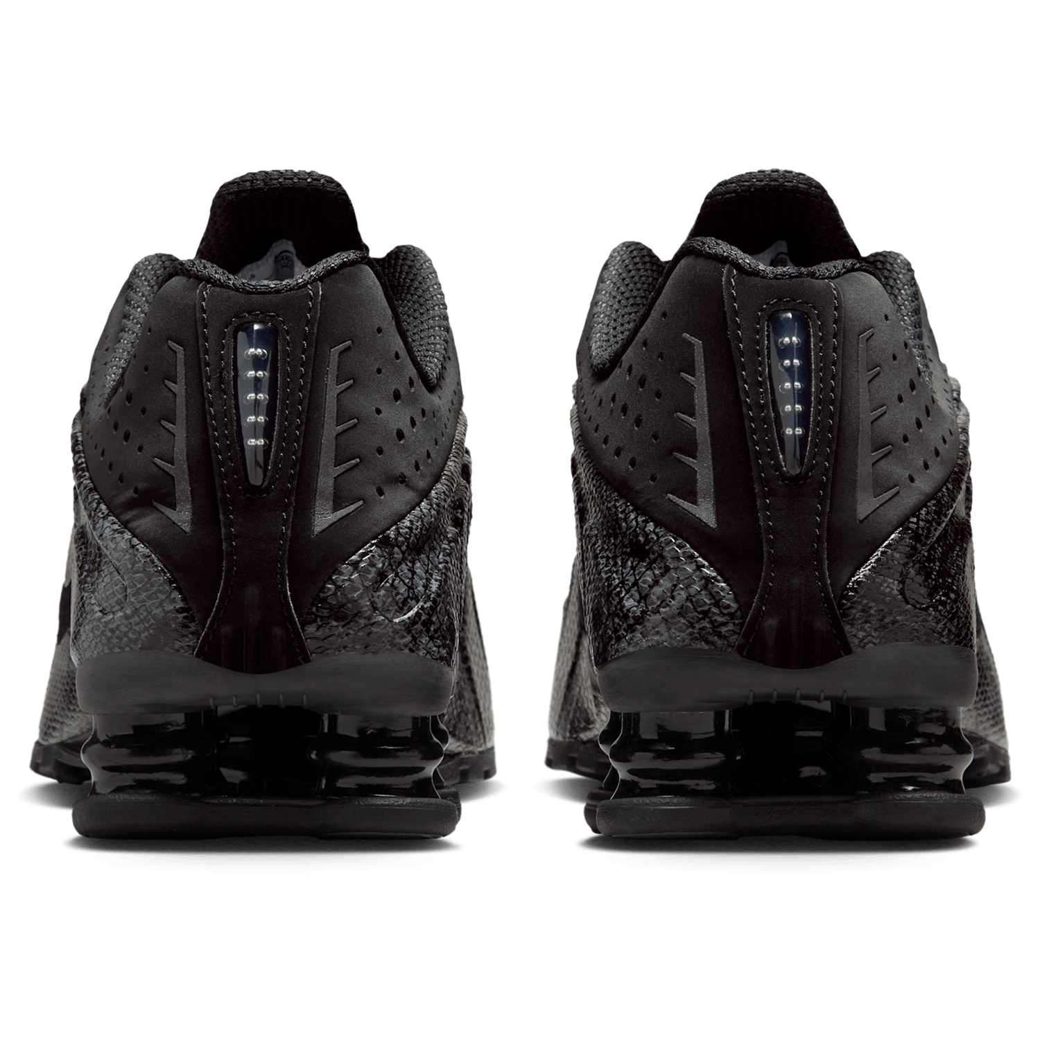 Nike Shox R4 - Women's - Black/Mtlc Silver/Black
