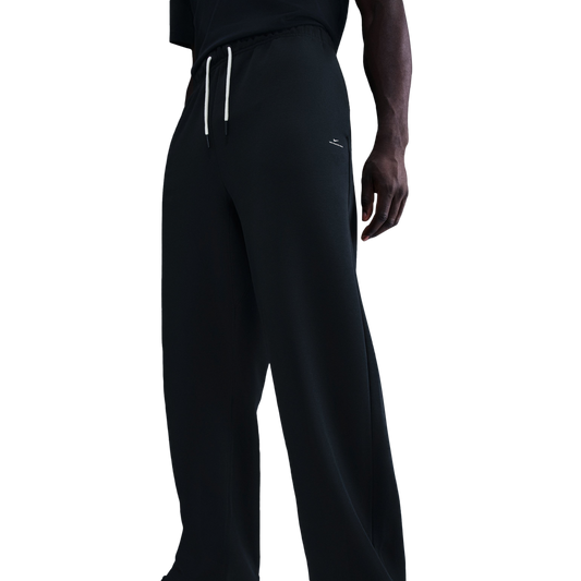 Nike Standard Issue Brushed Open Hem Pants - Men's - Black/White
