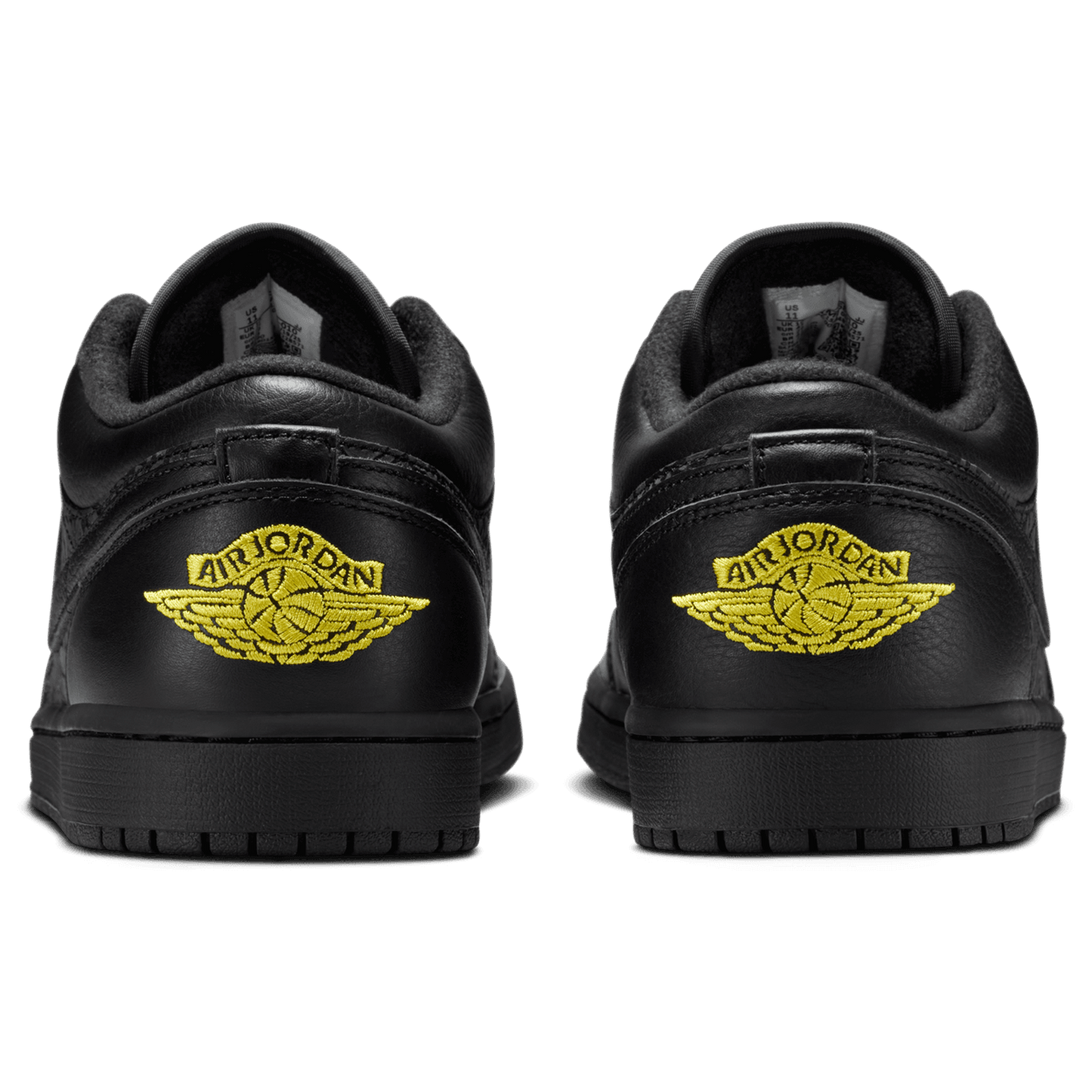 Jordan Air Jordan 1 Low SE - Men's - Black/Tour Yellow