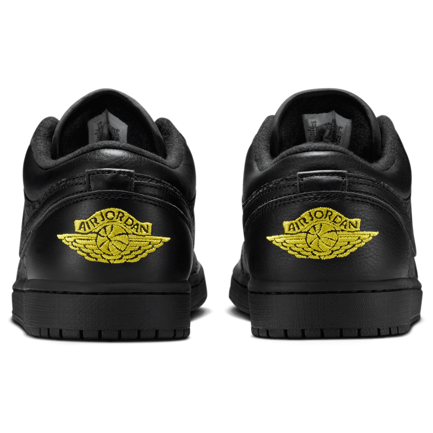 Jordan Air Jordan 1 Low SE - Men's - Black/Tour Yellow