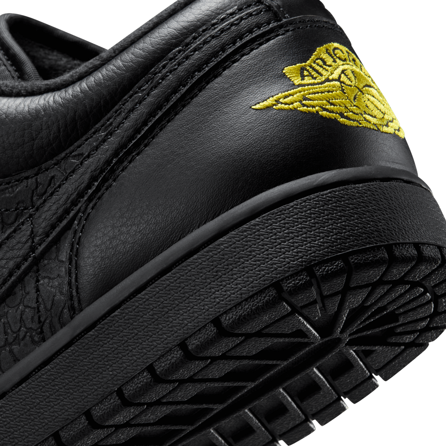 Jordan Air Jordan 1 Low SE - Men's - Black/Tour Yellow