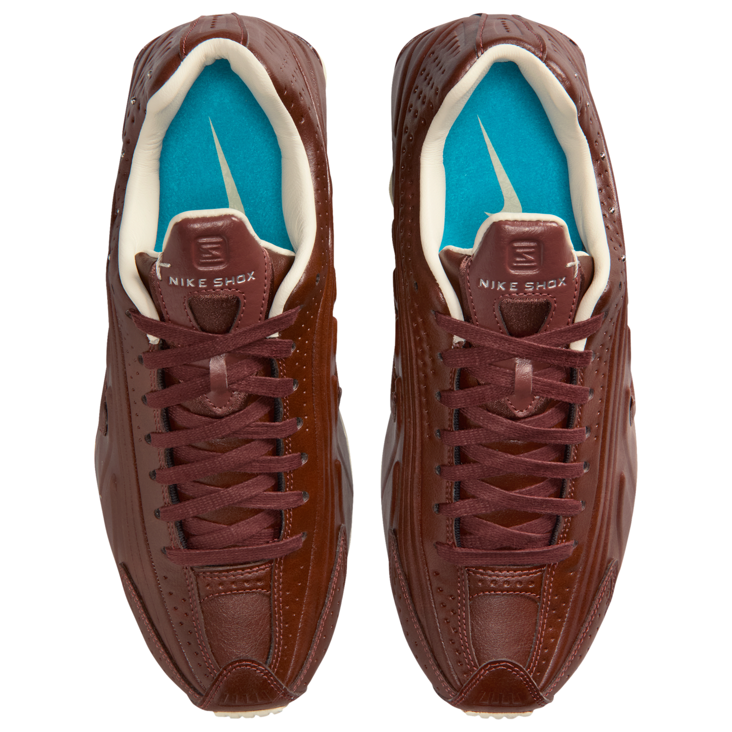 Nike Shox R4 - Women's - Dk Pony/Dk Pony/Soft Pearl