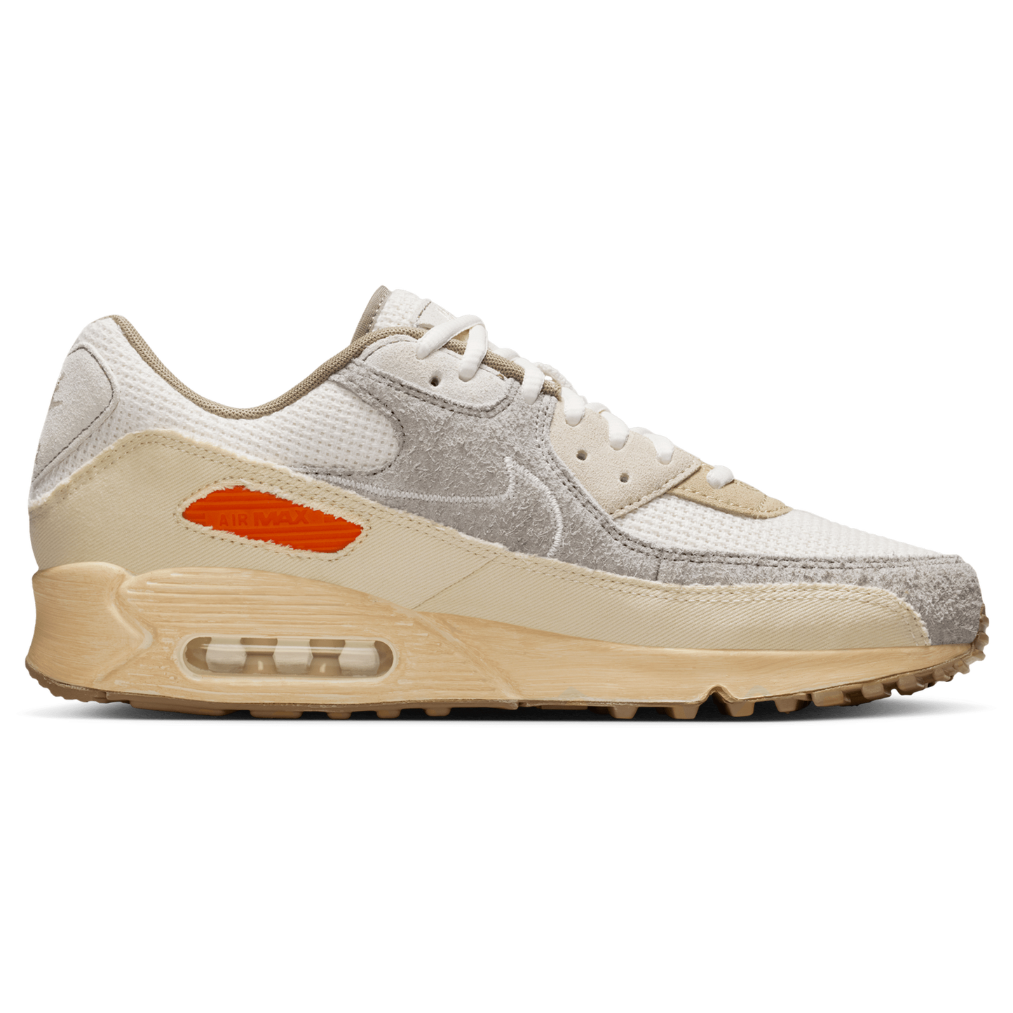 Nike Air Max 90 Premium - Men's - Pale Ivory/Muslin/Sail
