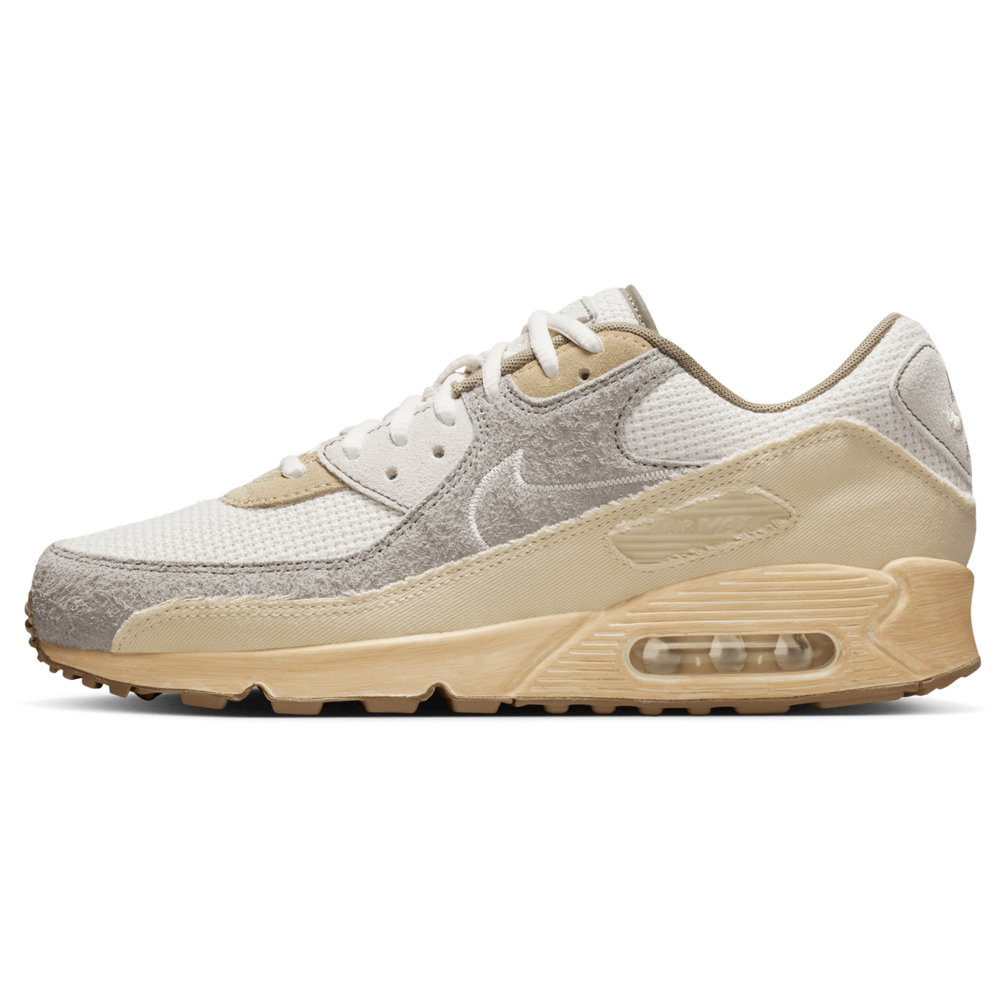 Nike Air Max 90 Premium - Men's - Pale Ivory/Muslin/Sail