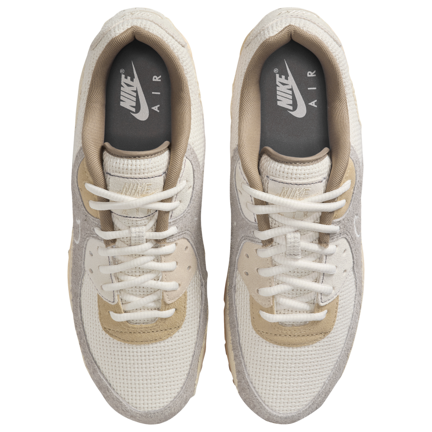 Nike Air Max 90 Premium - Men's - Pale Ivory/Muslin/Sail