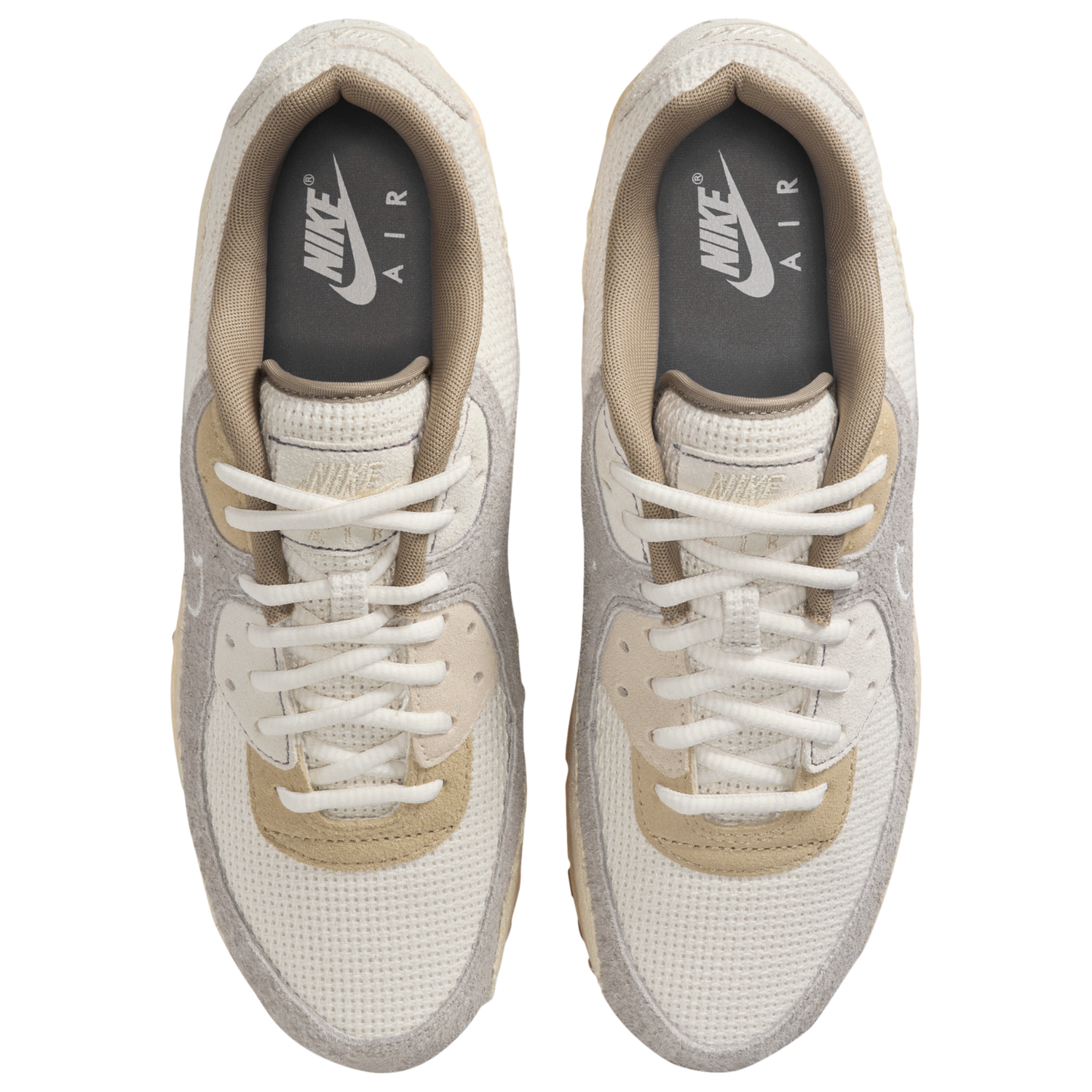 Nike Air Max 90 Premium - Men's - Pale Ivory/Muslin/Sail