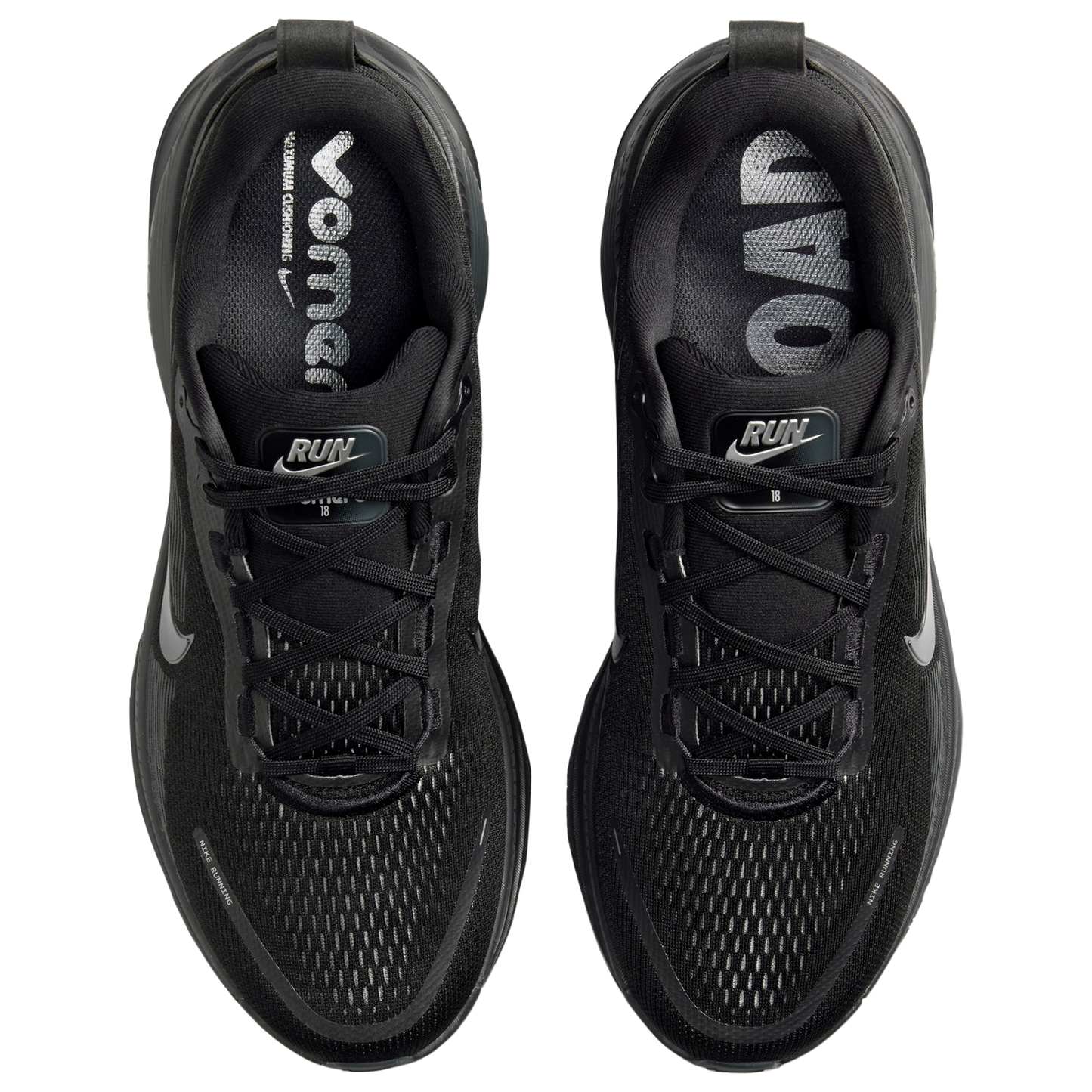 Nike Vomero 18 - Men's - Black/Dark Smoke/Black