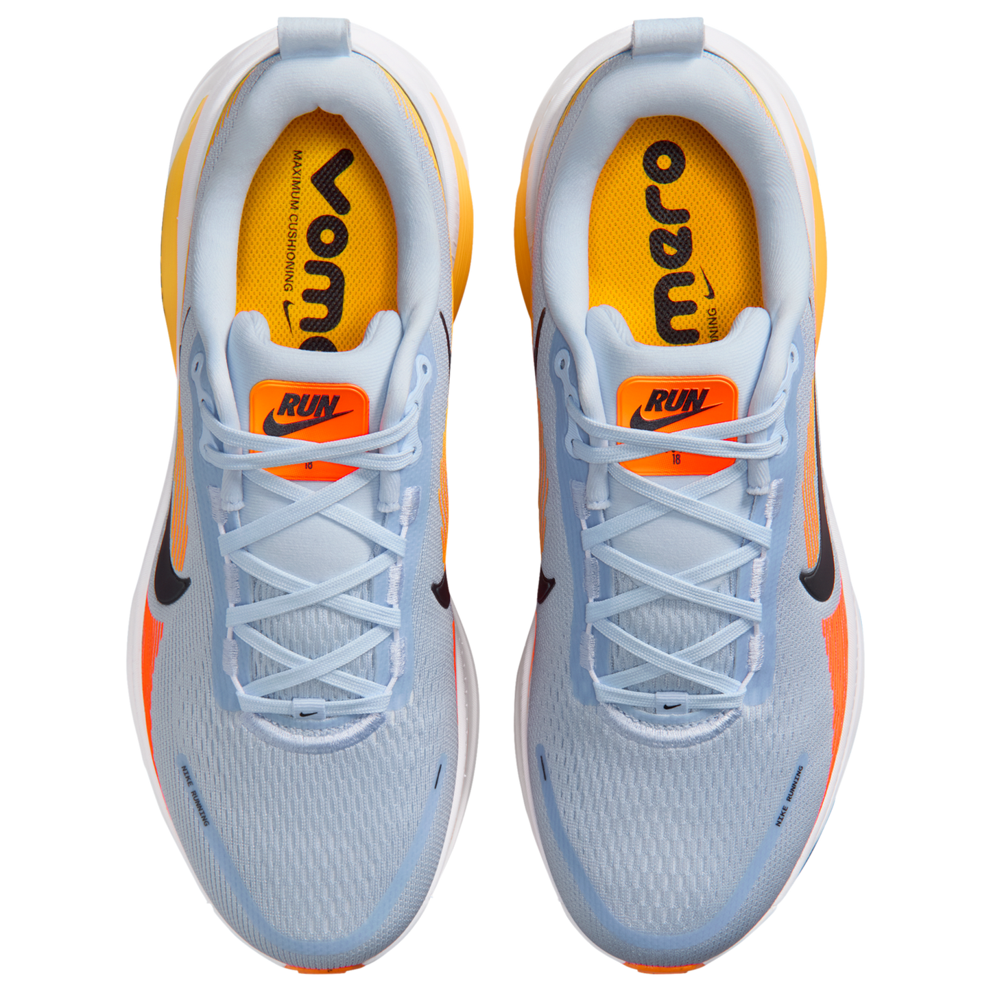 Nike Vomero 18 - Men's - Blue/Orange/Black