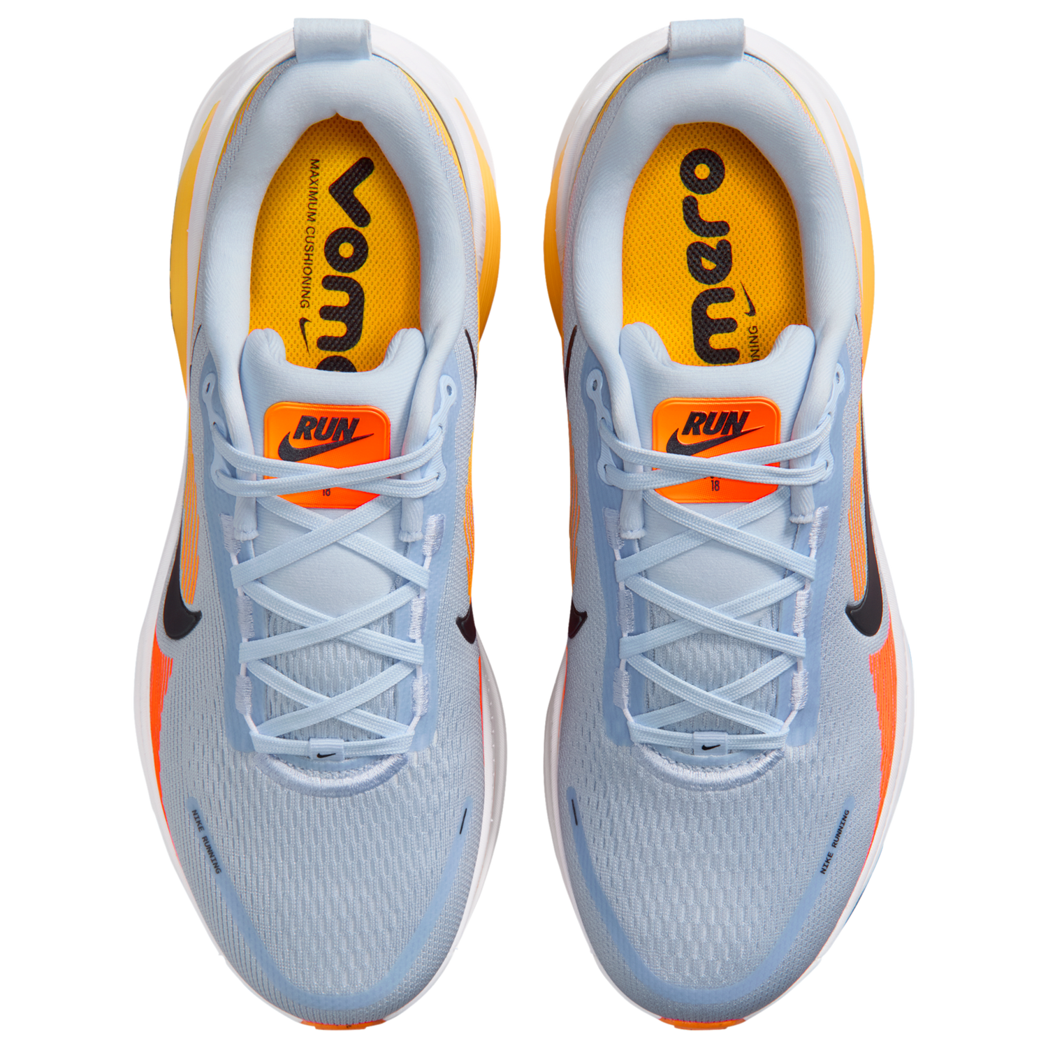 Nike Vomero 18 - Men's - Blue/Orange/Black