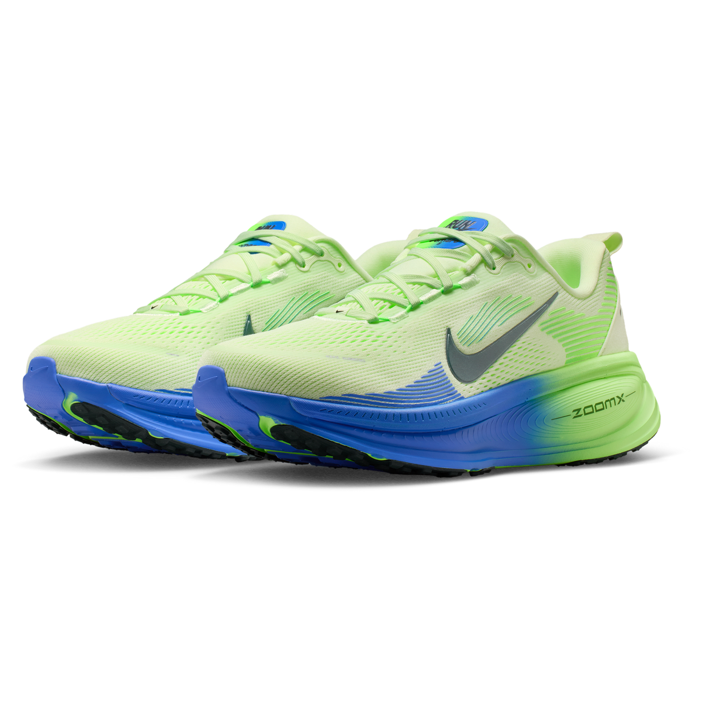 Nike Vomero 18 - Men's - White/Volt Tint/Black Spruce