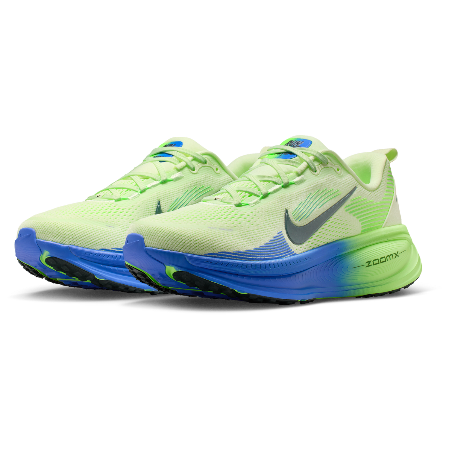 Nike Vomero 18 - Men's - White/Volt Tint/Black Spruce