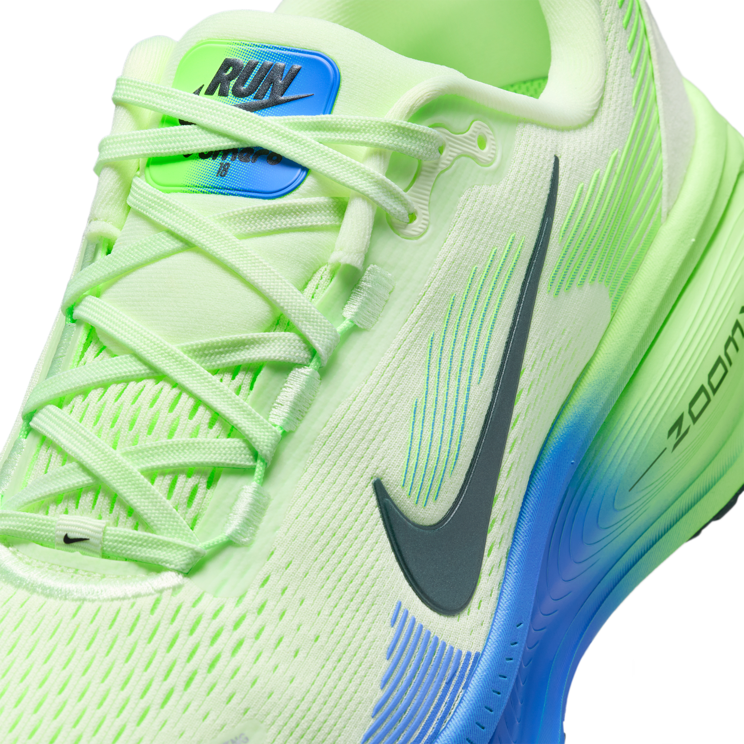 Nike Vomero 18 - Men's - White/Volt Tint/Black Spruce