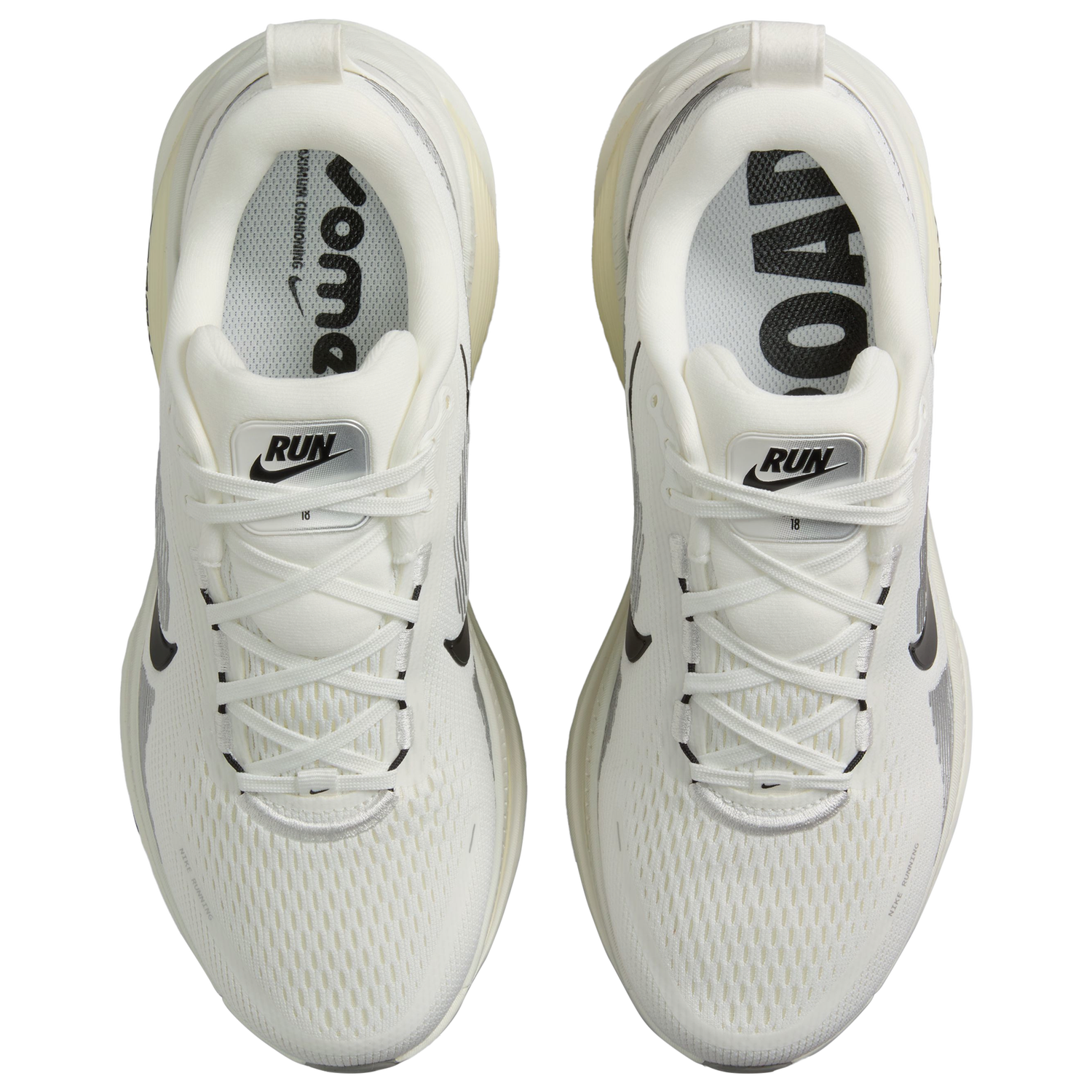 Nike Vomero 18 - Women's - Summit White/Black/Coconut Milk