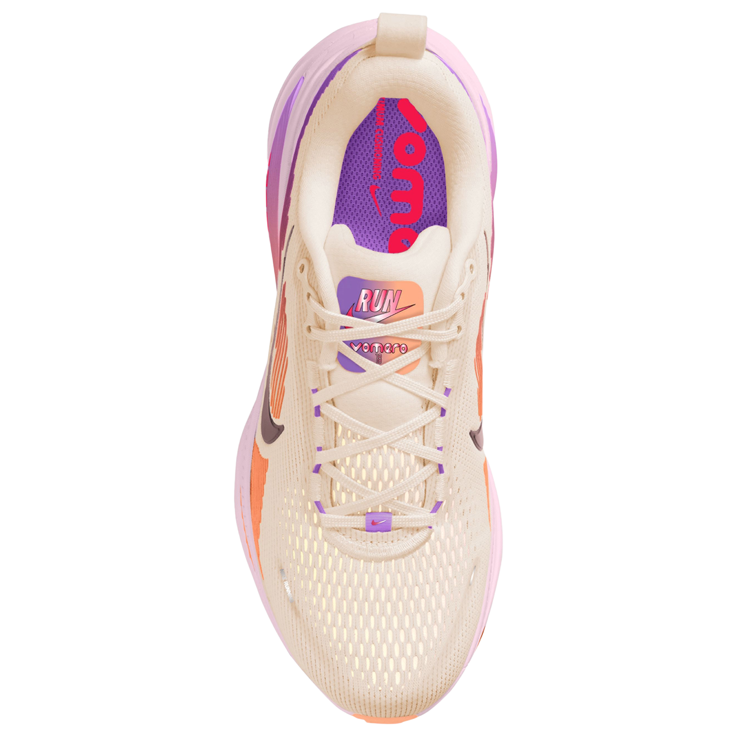 Nike Vomero 18 - Women's - Chalk/Pink Foam/Tattoo