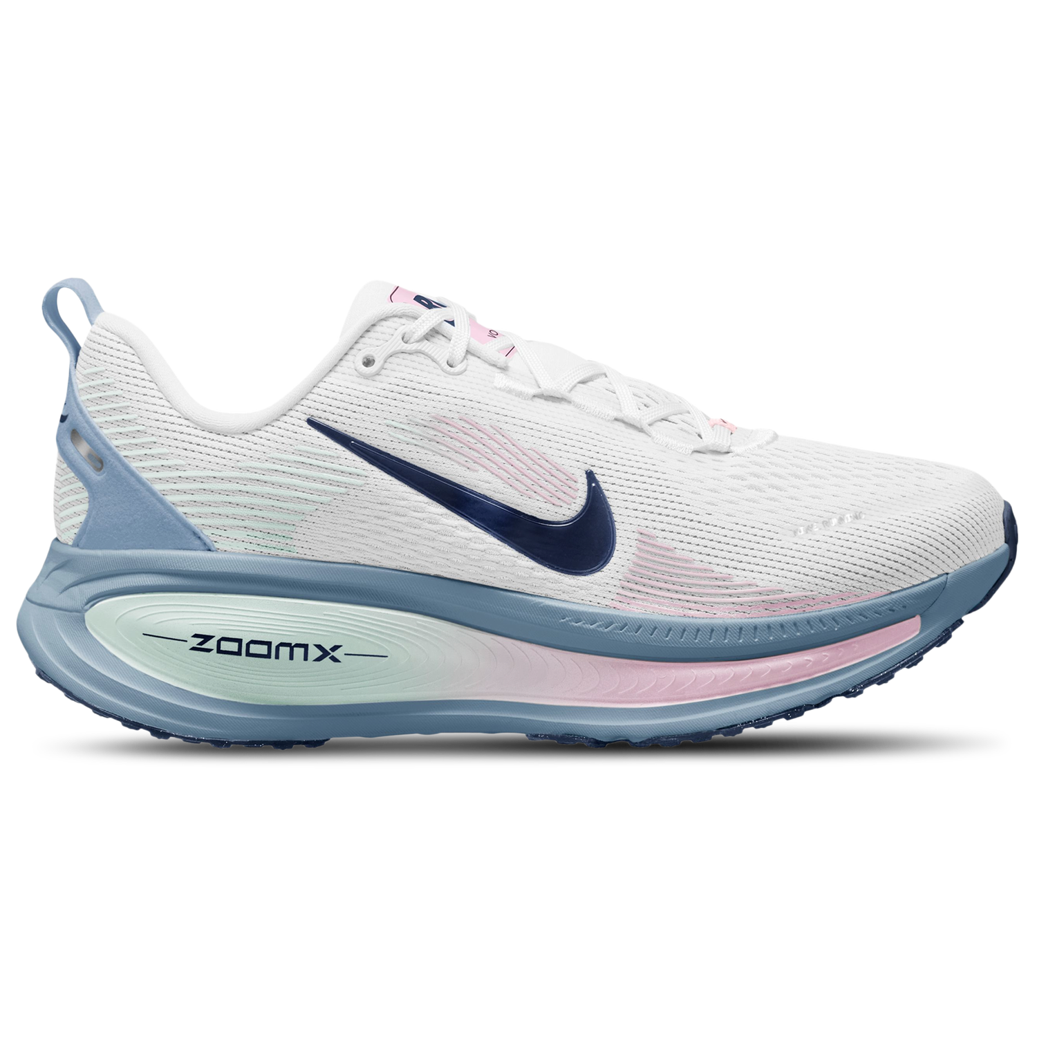 Nike Vomero 18 - Women's - White/Midnight Navy/Work Blue