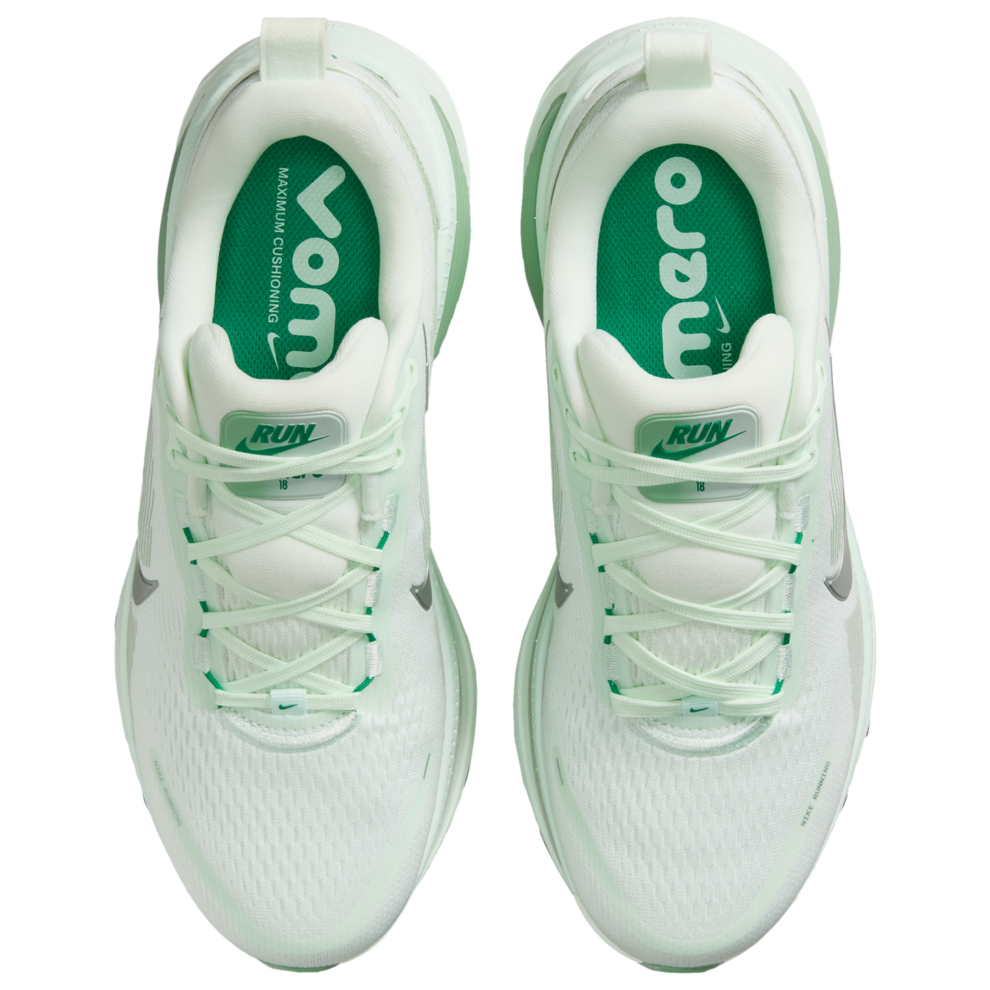 Nike Vomero 18 - Women's - Barely Green/Steam/Mtlc Silver