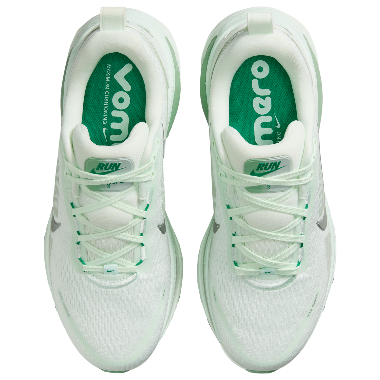 Nike Vomero 18 - Women's - Barely Green/Steam/Mtlc Silver