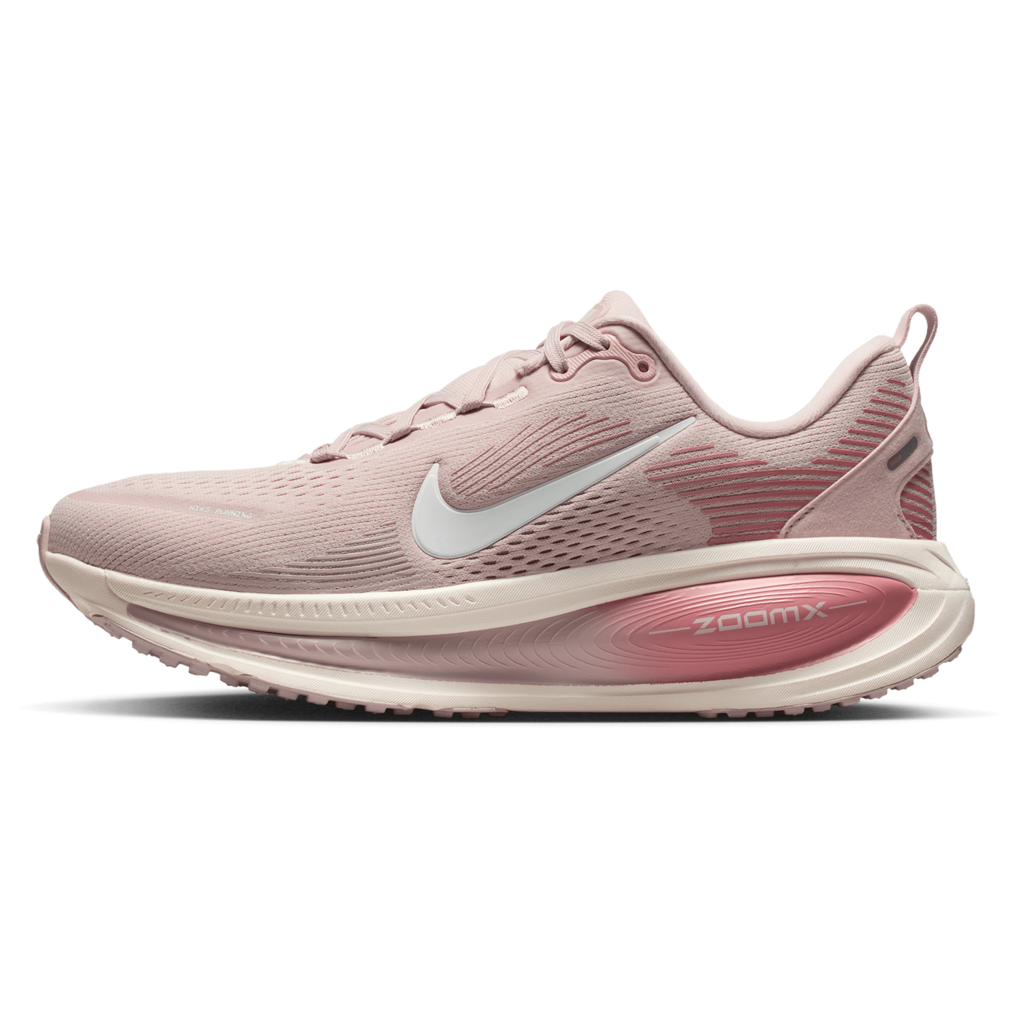 Nike Vomero 18 - Women's - Chalk/Red Stardust/Silt Red