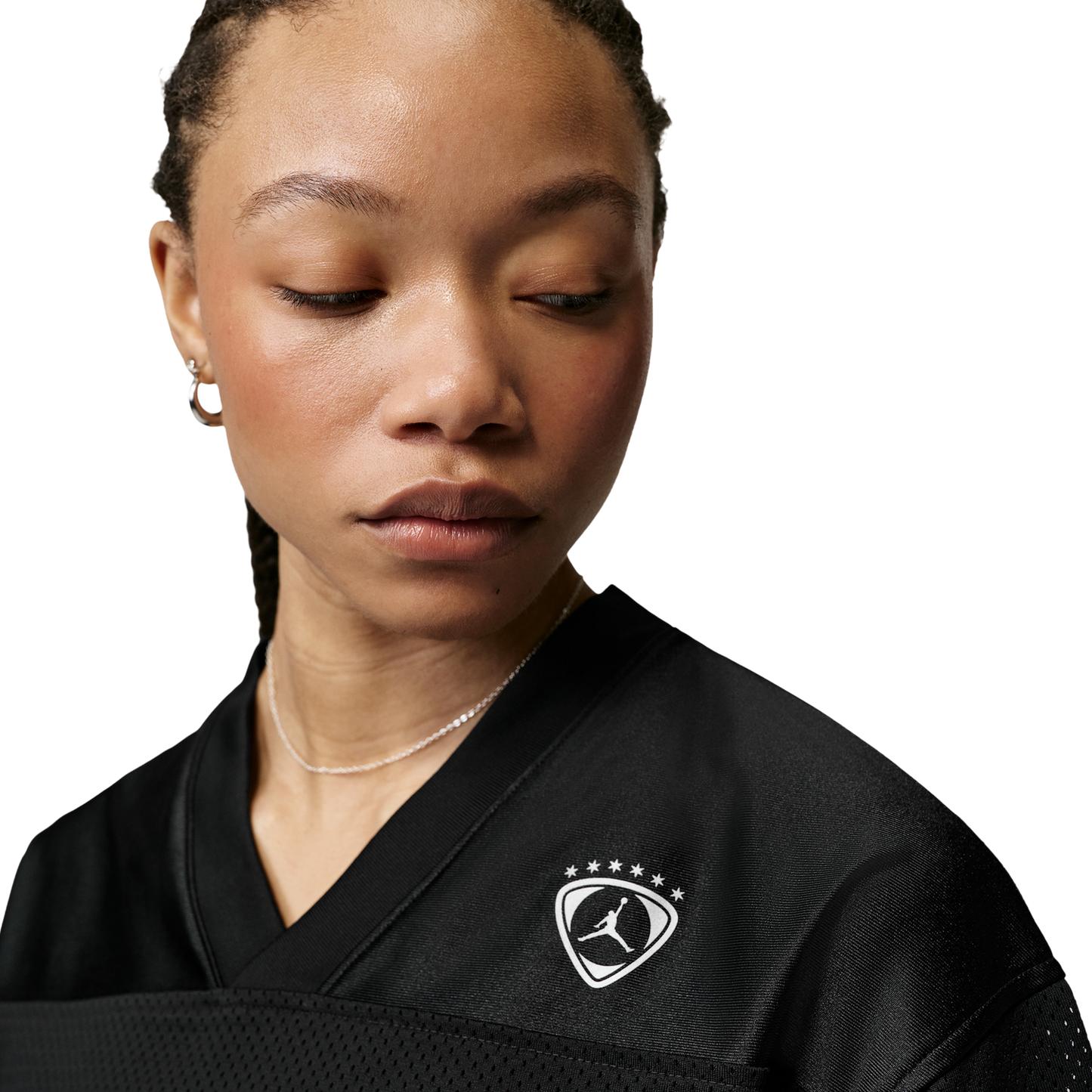 Jordan Brooklyn Short Sleeve FC Jersey T-Shirt - Women's - Black