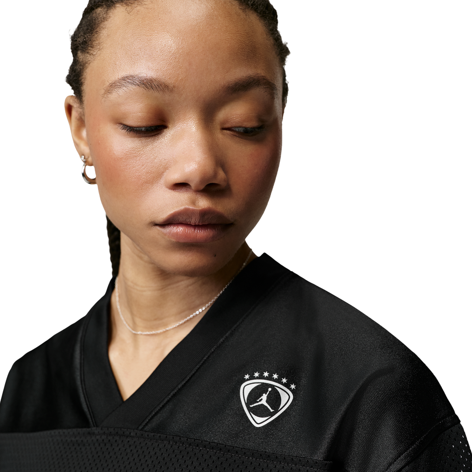 Jordan Brooklyn Short Sleeve FC Jersey T-Shirt - Women's - Black
