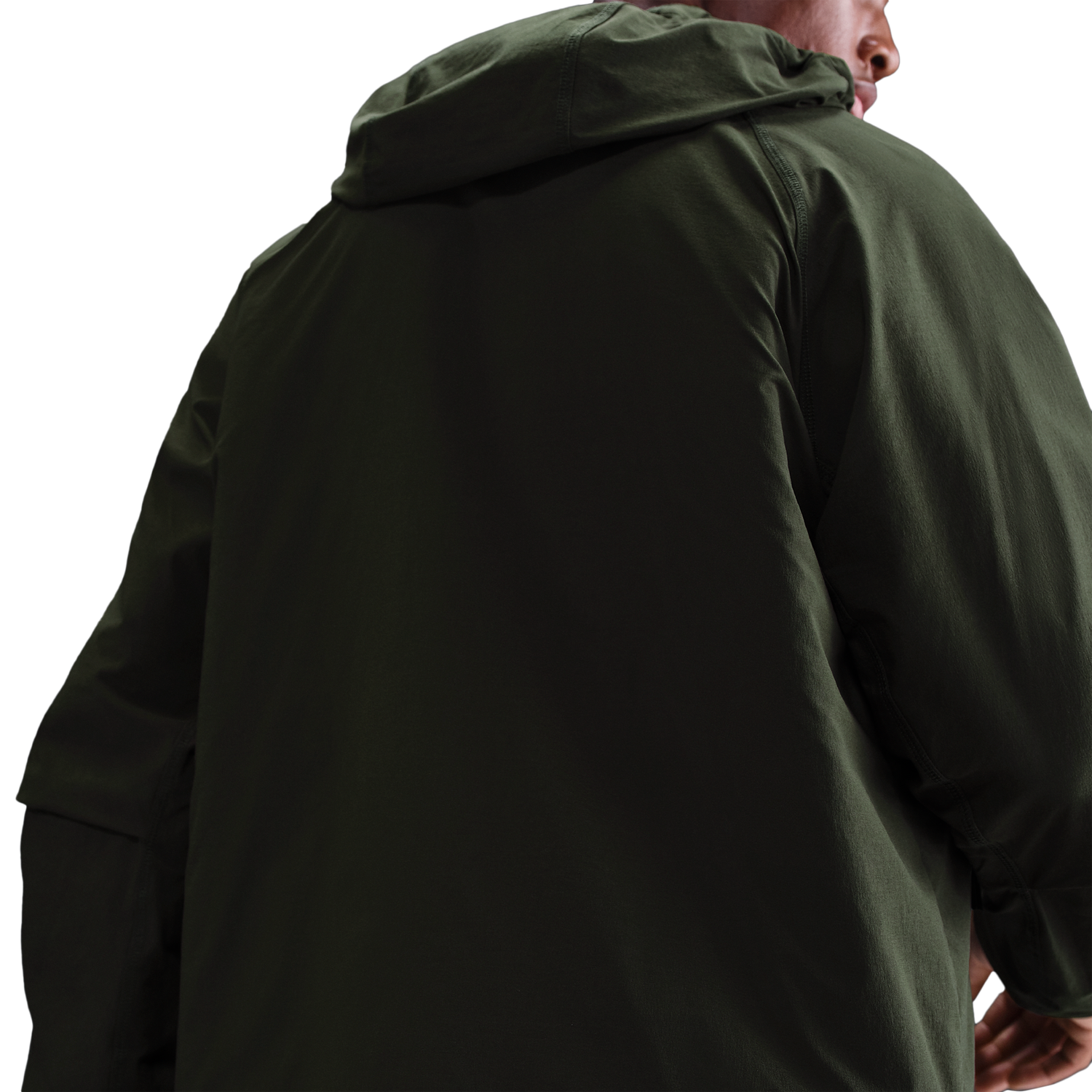 Nike Tech Woven WR Full-Zip Jacket - Men's - Sequoia/Black