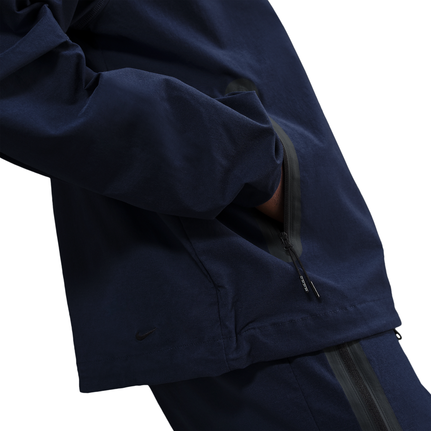 Nike Tech Woven WR Full-Zip Jacket - Men's - Obsidian/Obsidian/Black