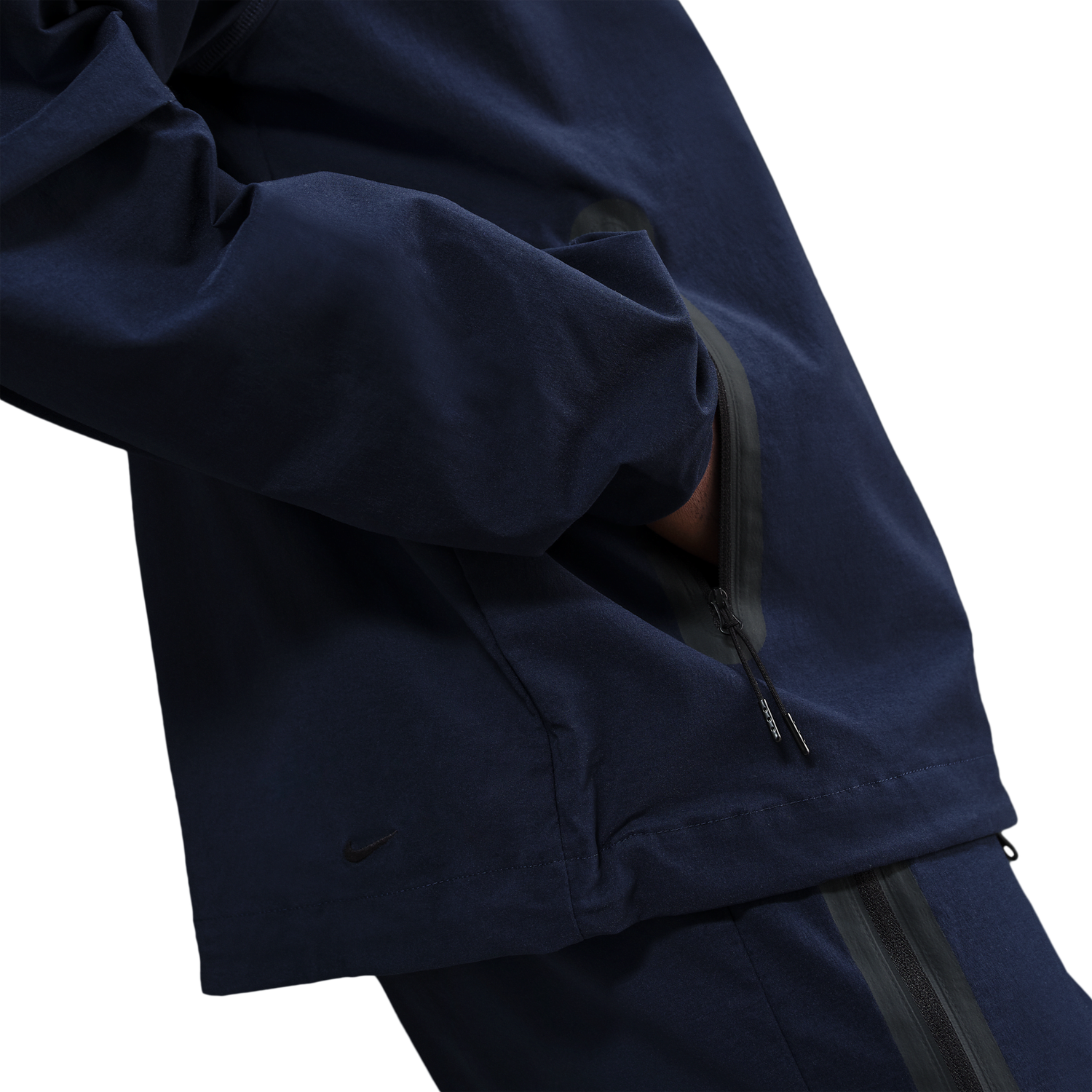 Nike Tech Woven WR Full-Zip Jacket - Men's - Obsidian/Obsidian/Black