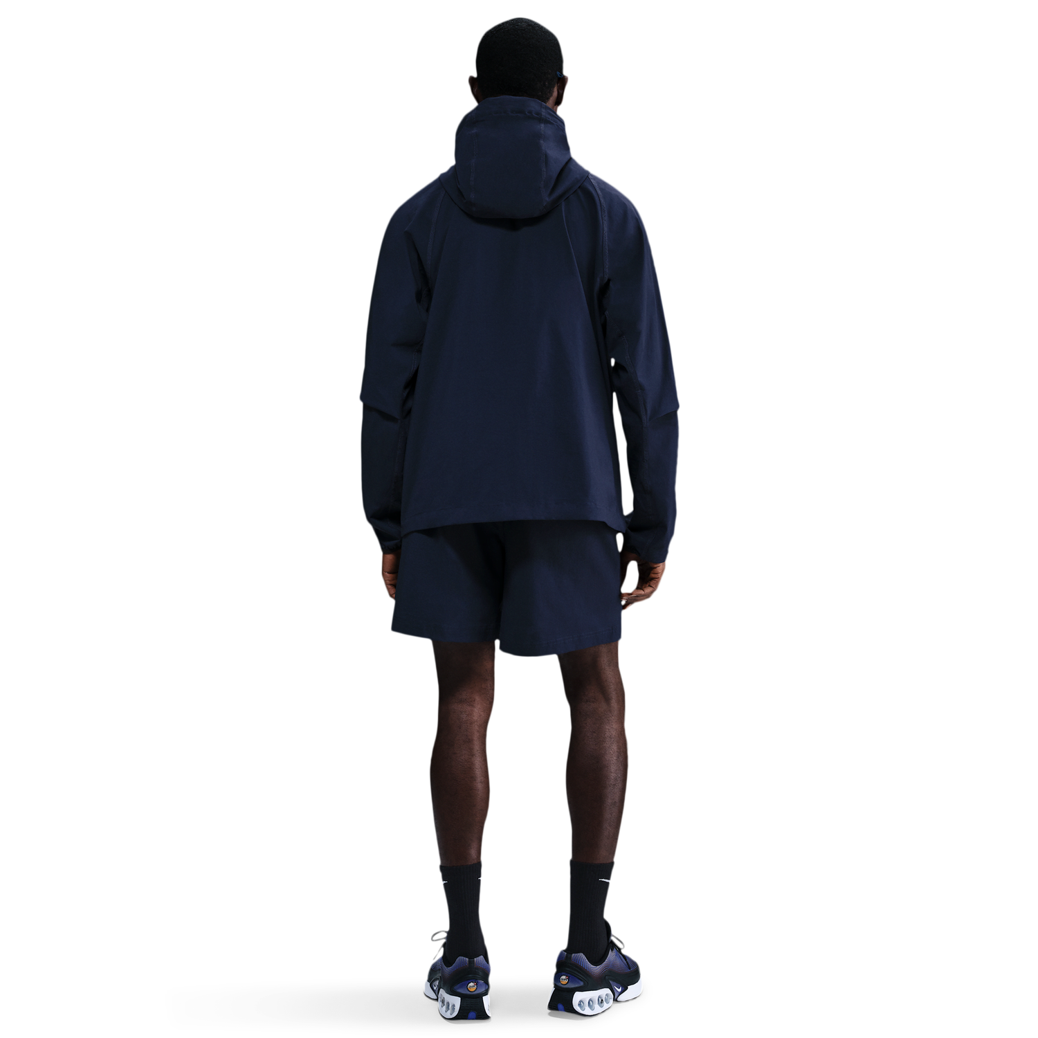Nike Tech Woven WR Full-Zip Jacket - Men's - Obsidian/Obsidian/Black
