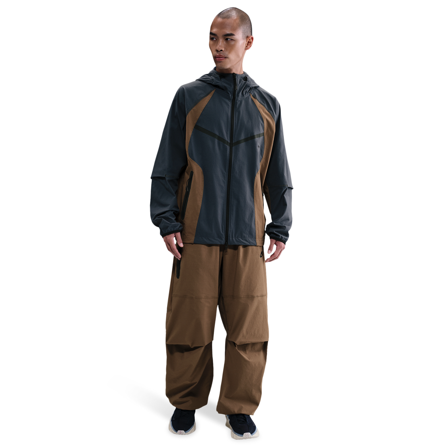 Nike Tech Woven Pants OS - Men's - Mosswood Brown/Black/Mosswood Brown