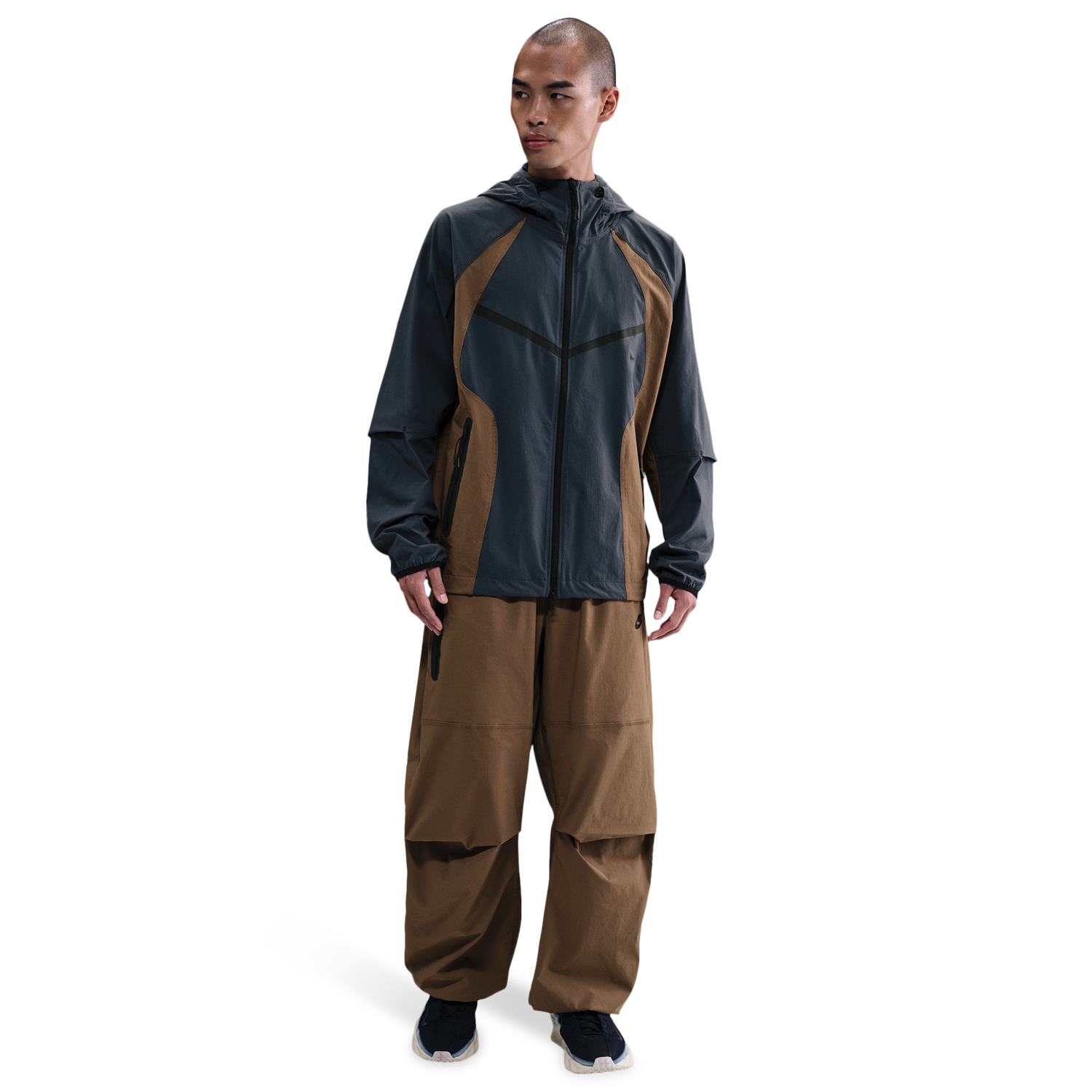 Nike Tech Woven Pants OS - Men's - Mosswood Brown/Black/Mosswood Brown