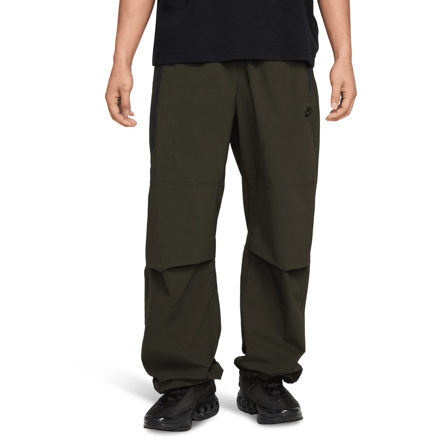 Nike Tech Woven Pants OS - Men's - Sequoia/Black