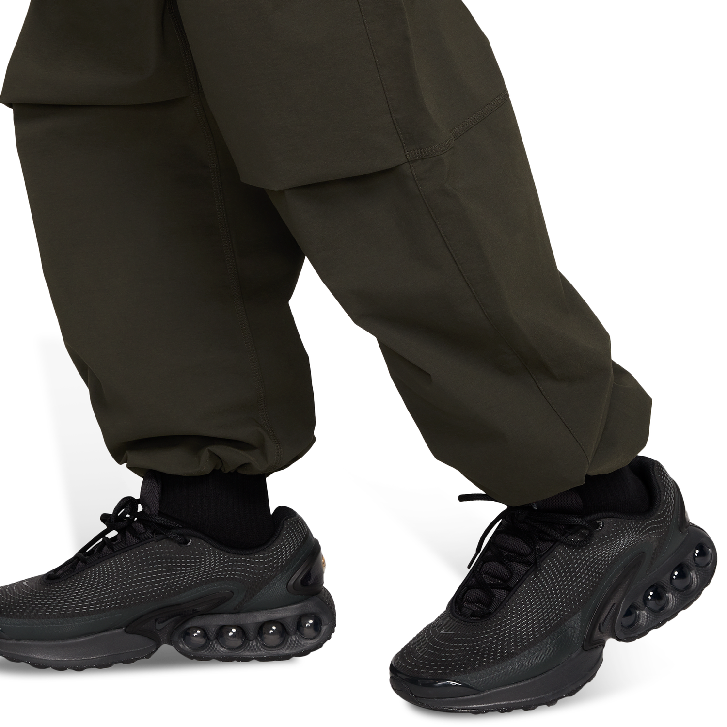 Nike Tech Woven Pants OS - Men's - Sequoia/Black