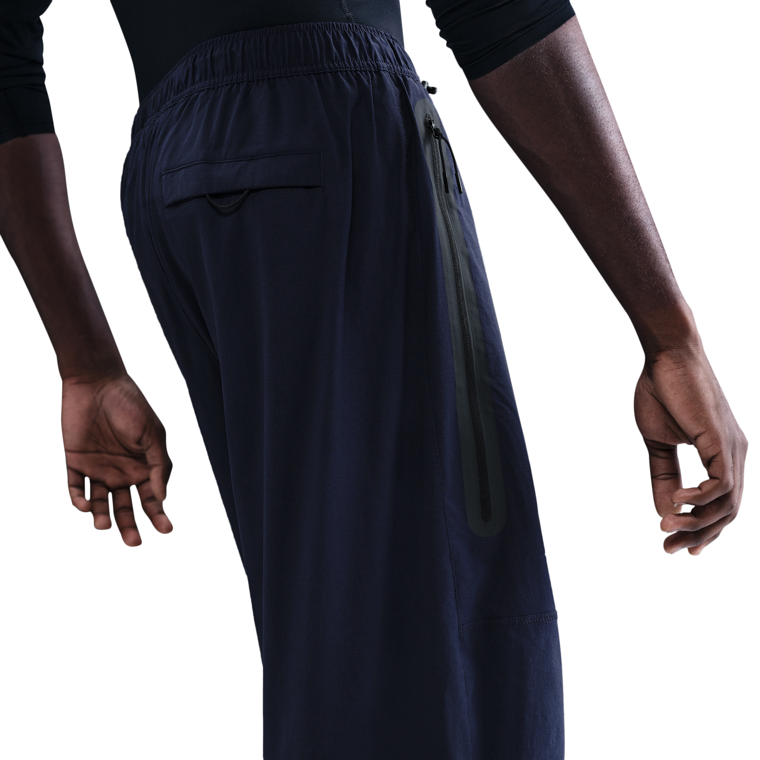 Nike Tech Woven Pants OS - Men's - Obsidian/Obsidian/Black
