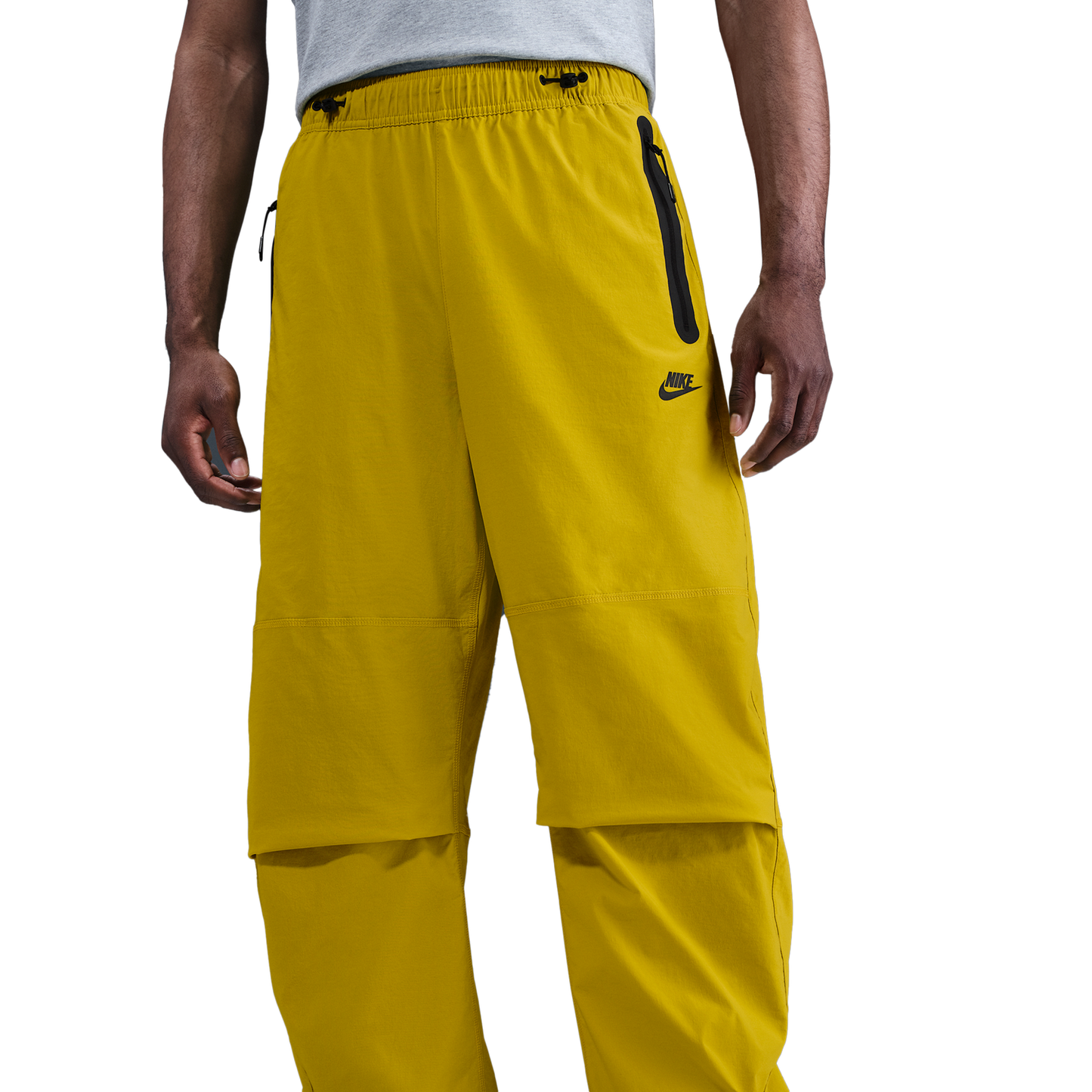 Nike Tech Woven Pants OS - Men's - Bright Citron/Bright Citron/Black
