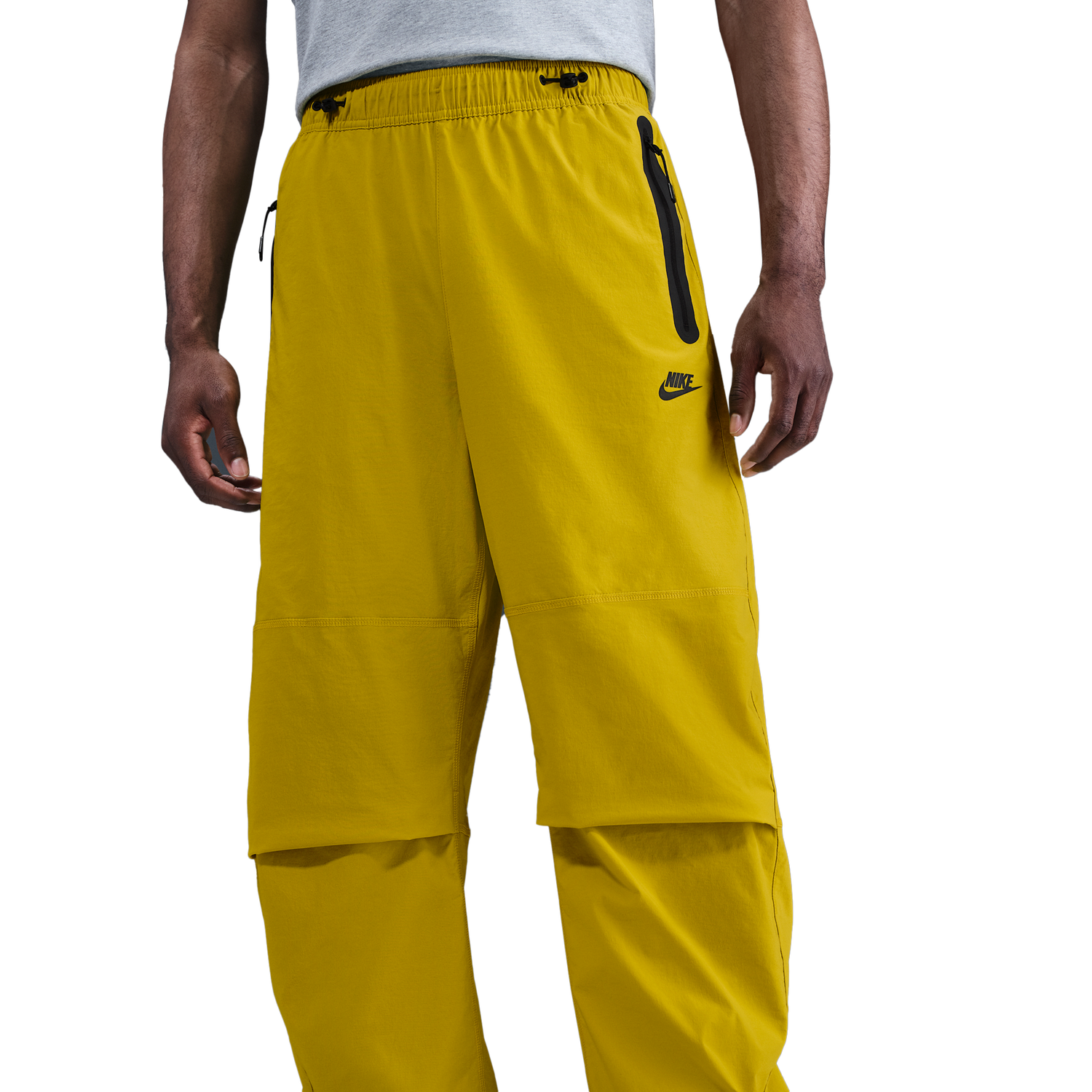 Nike Tech Woven Pants OS - Men's - Bright Citron/Bright Citron/Black
