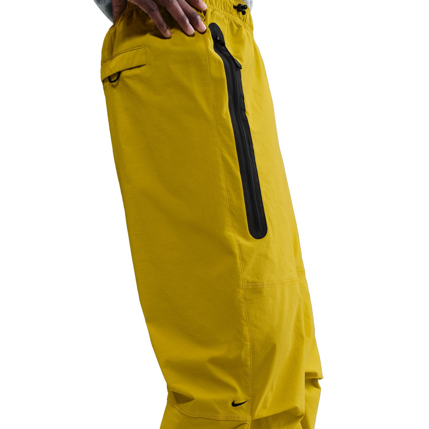 Nike Tech Woven Pants OS - Men's - Bright Citron/Bright Citron/Black